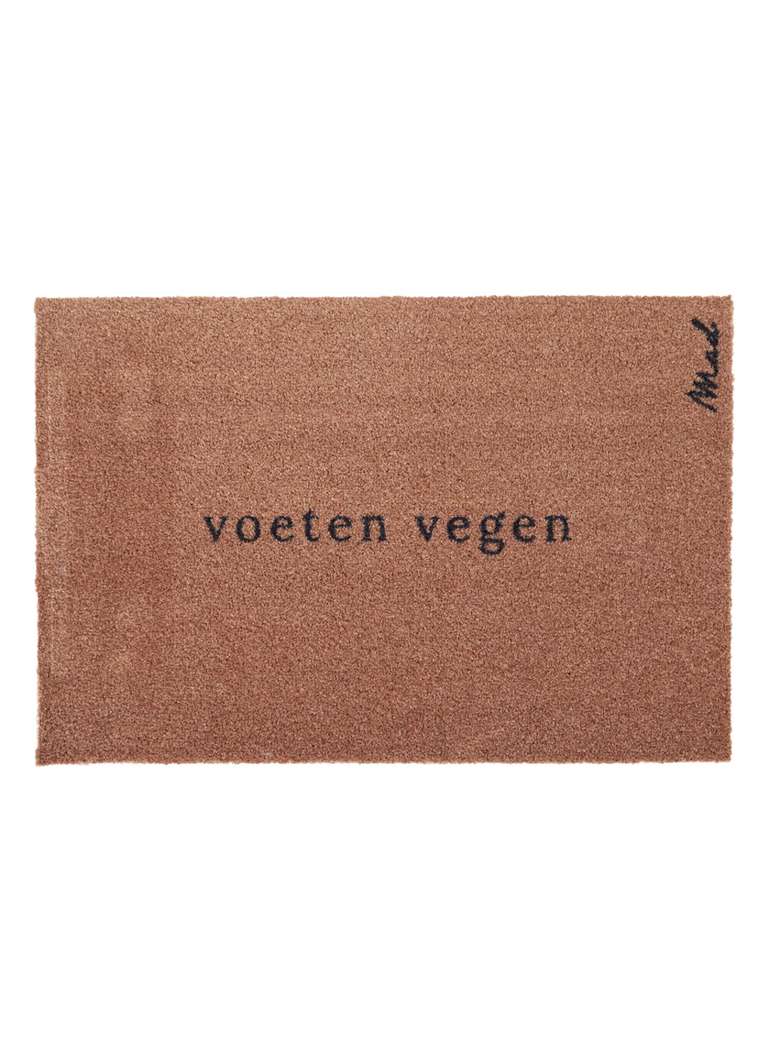 Mad About Mats Azar universele mat 50 x 75 cm - voorkant bruin