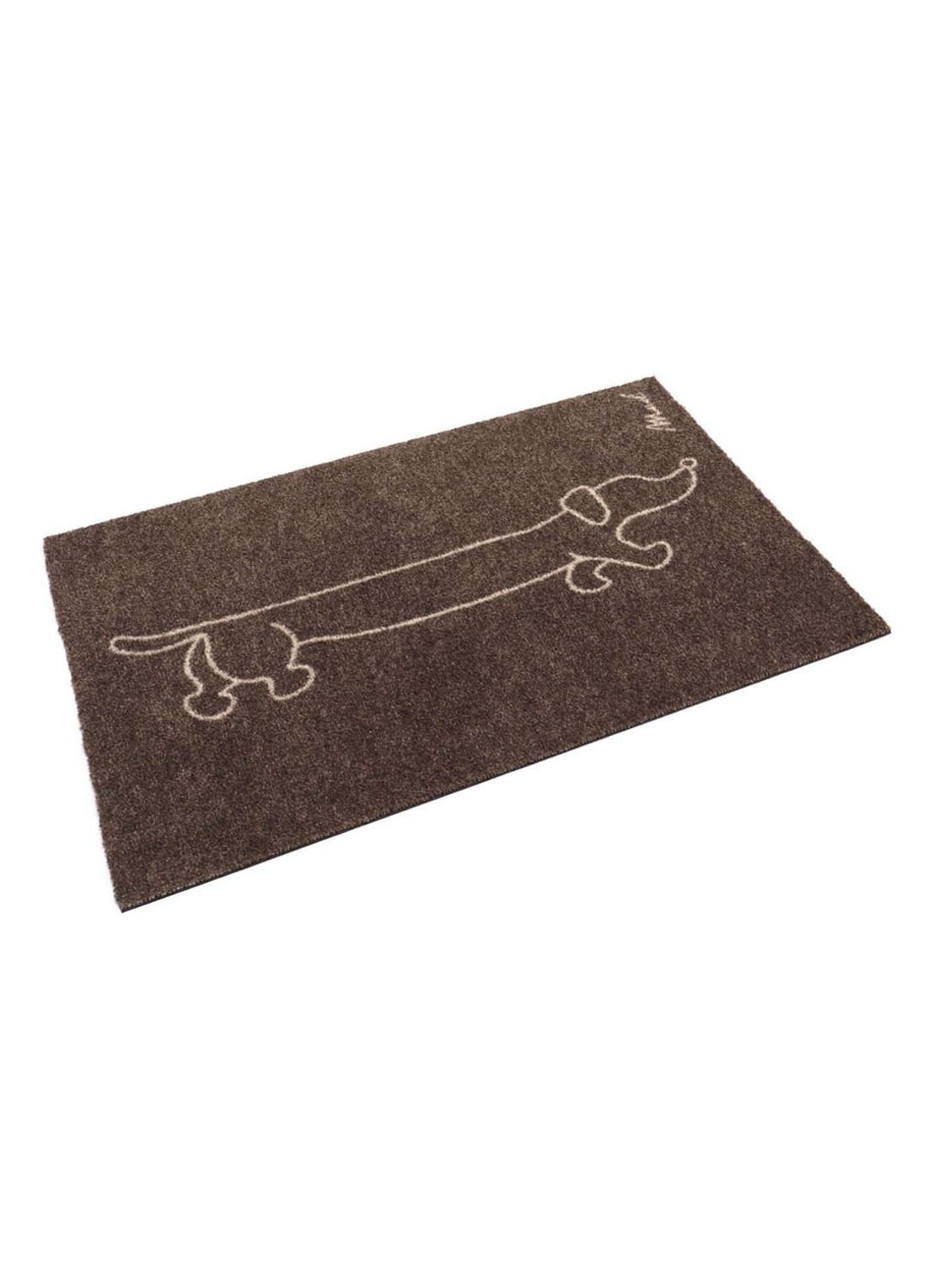 Mad About Mats Candy deurmat 50 x 75 cm - voorkant 4 bruin