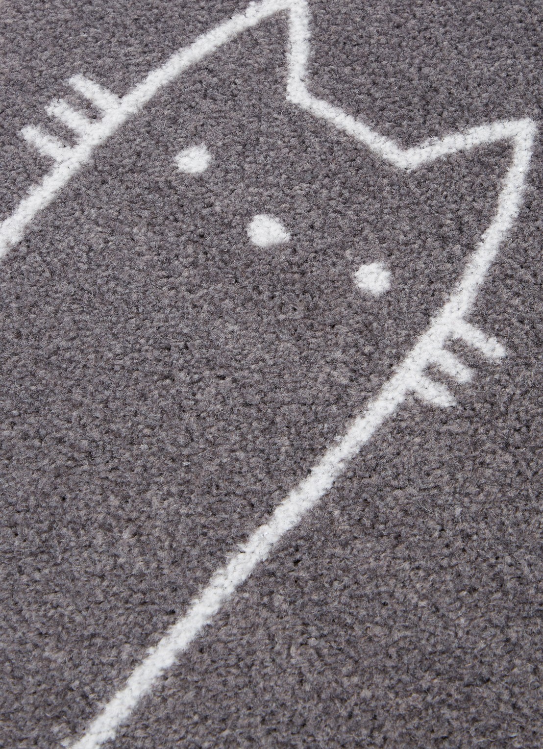 Mad About Mats Catty universele mat 50 x 75 cm - detail grijs