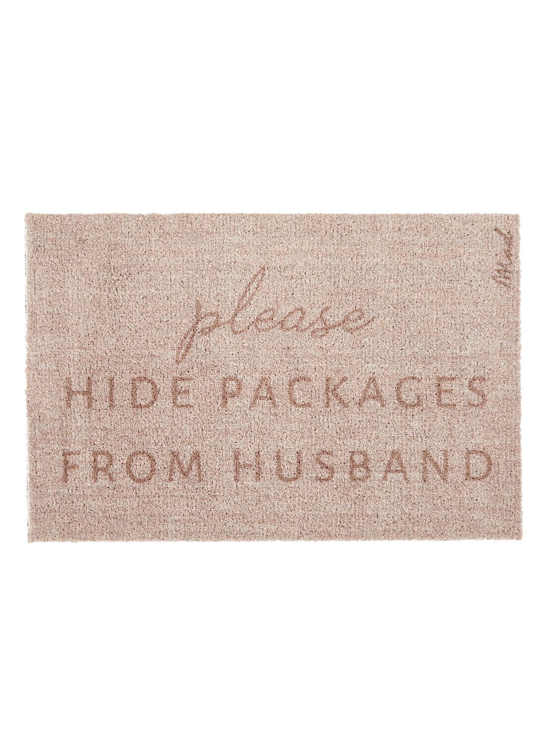 Mad About Mats Ilias universele mat 50 x 75 cm - voorkant 2 beige