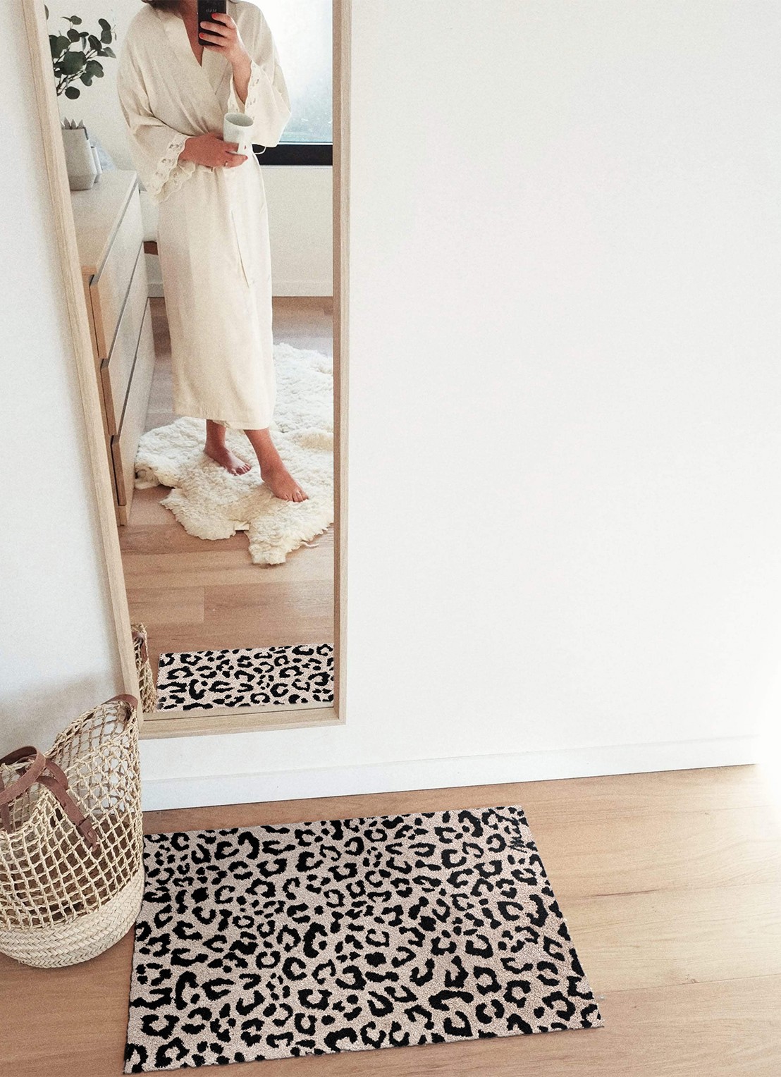 Mad About Mats Oliver universele mat 50 x 75 cm - detail 3 beige