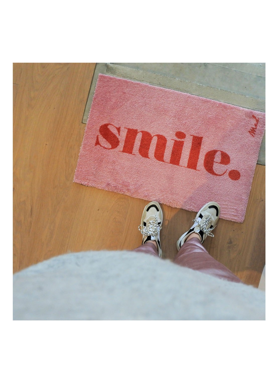 Mad About Mats Perla universele mat 50 x 75 cm - detail 2 roze