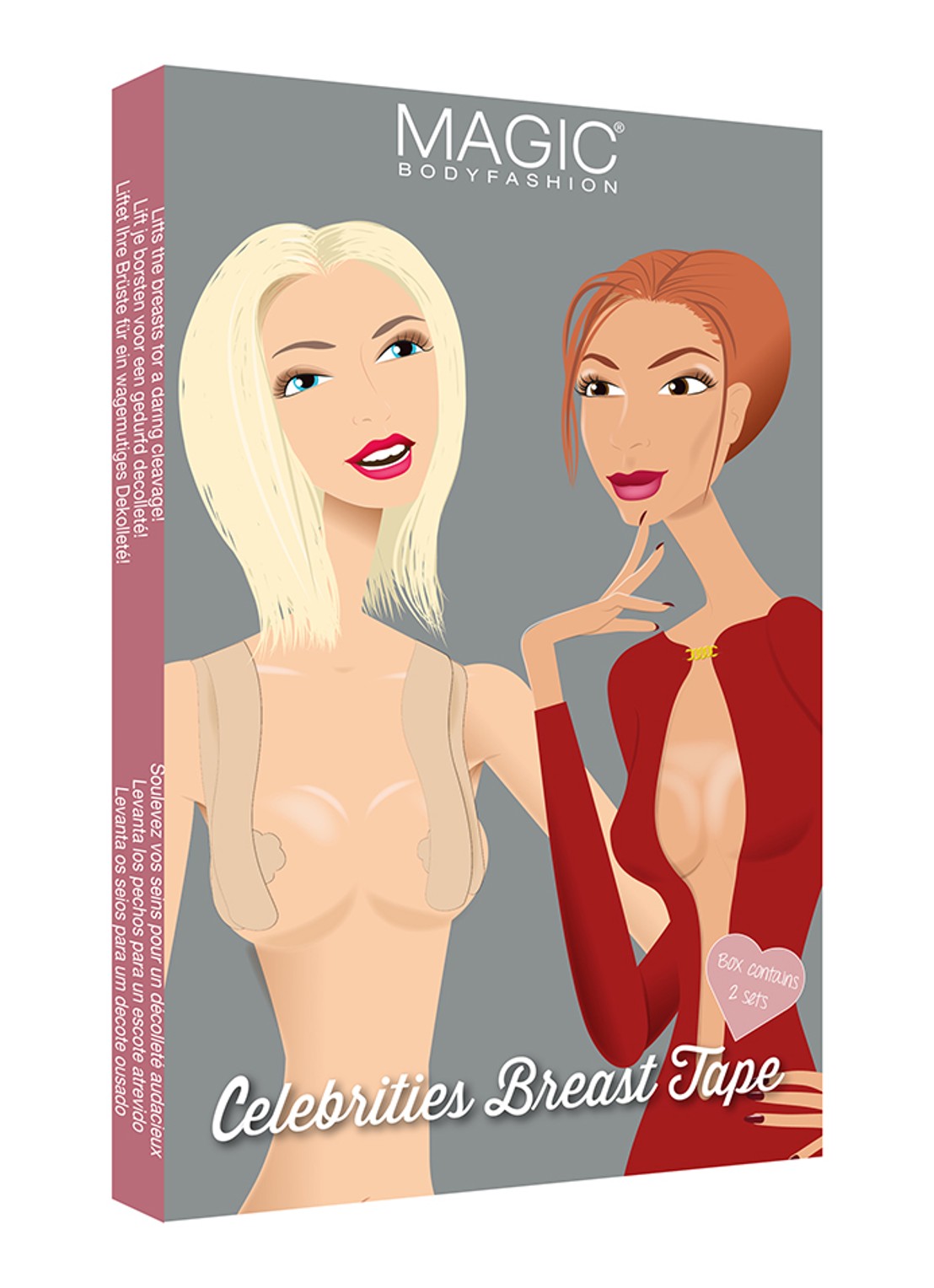 MAGIC Bodyfashion Celebrities Breast Tape - detail 4 beige
