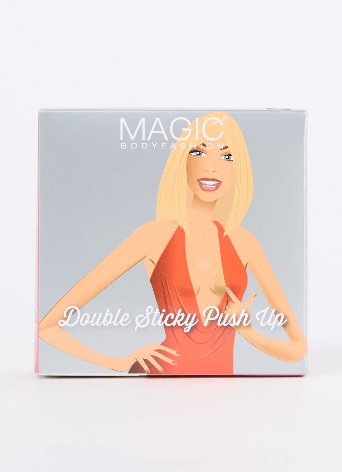 MAGIC Bodyfashion Double Sticky Push-Up boobtape - voorkant zwart
