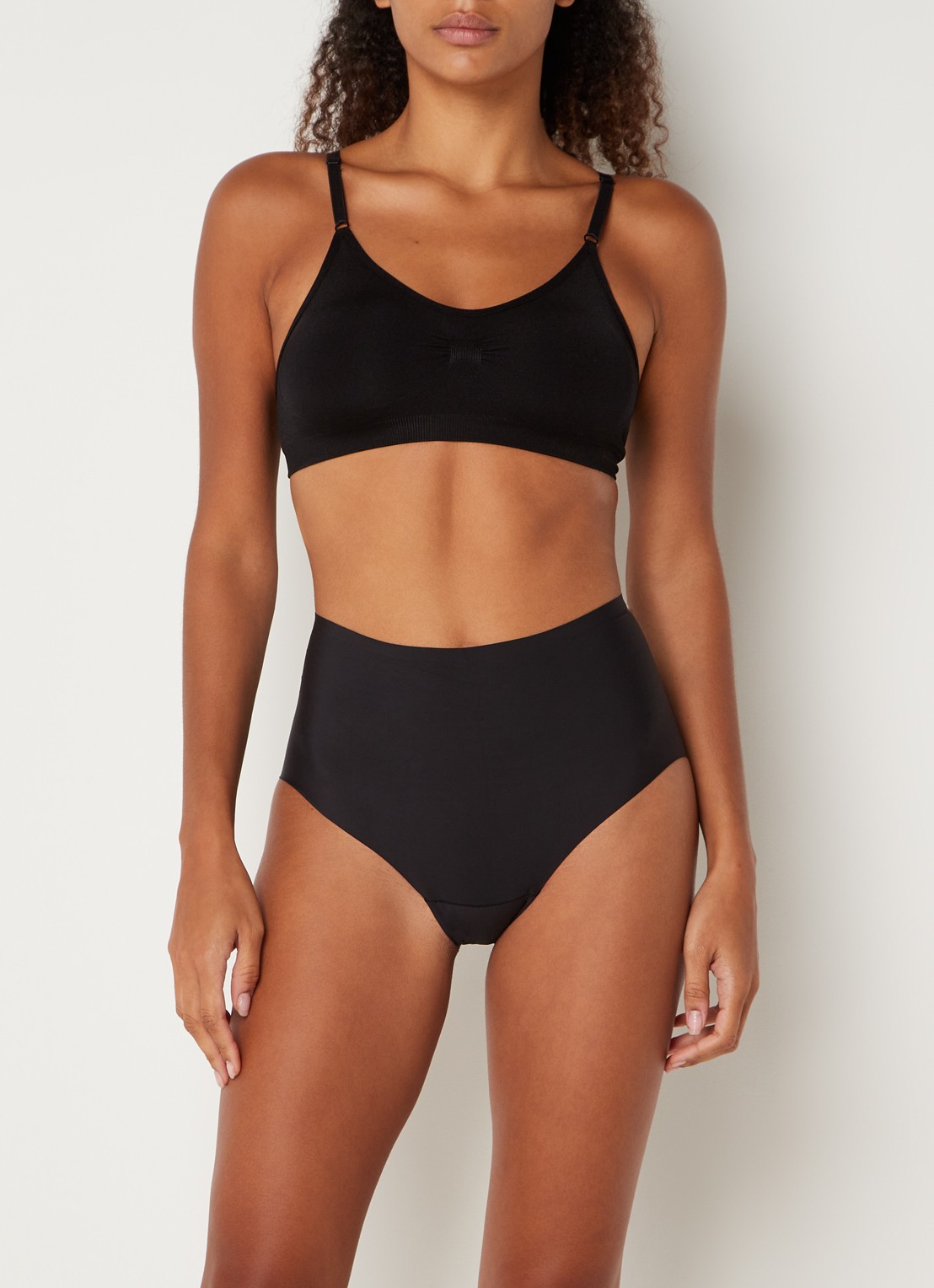MAGIC Bodyfashion Dream naadloze slip in 2-pack - voorkant 3 zwart