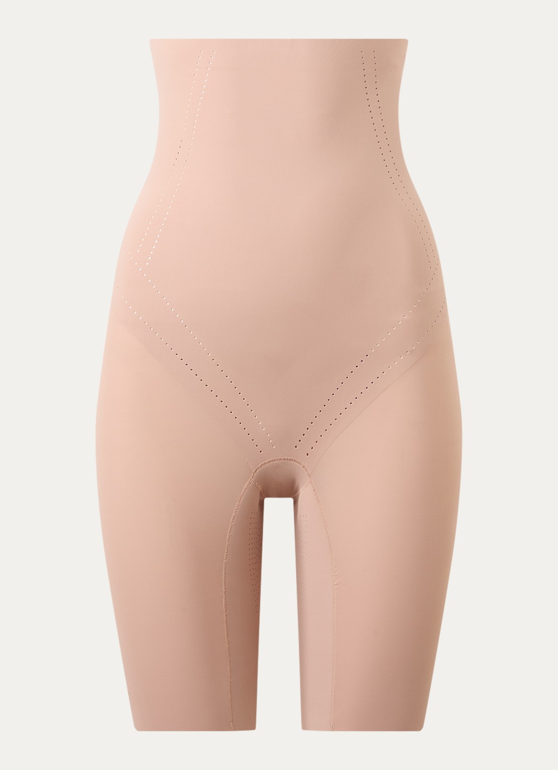 MAGIC Bodyfashion Dream Shaper high waisted corrigerende short - voorkant bruin