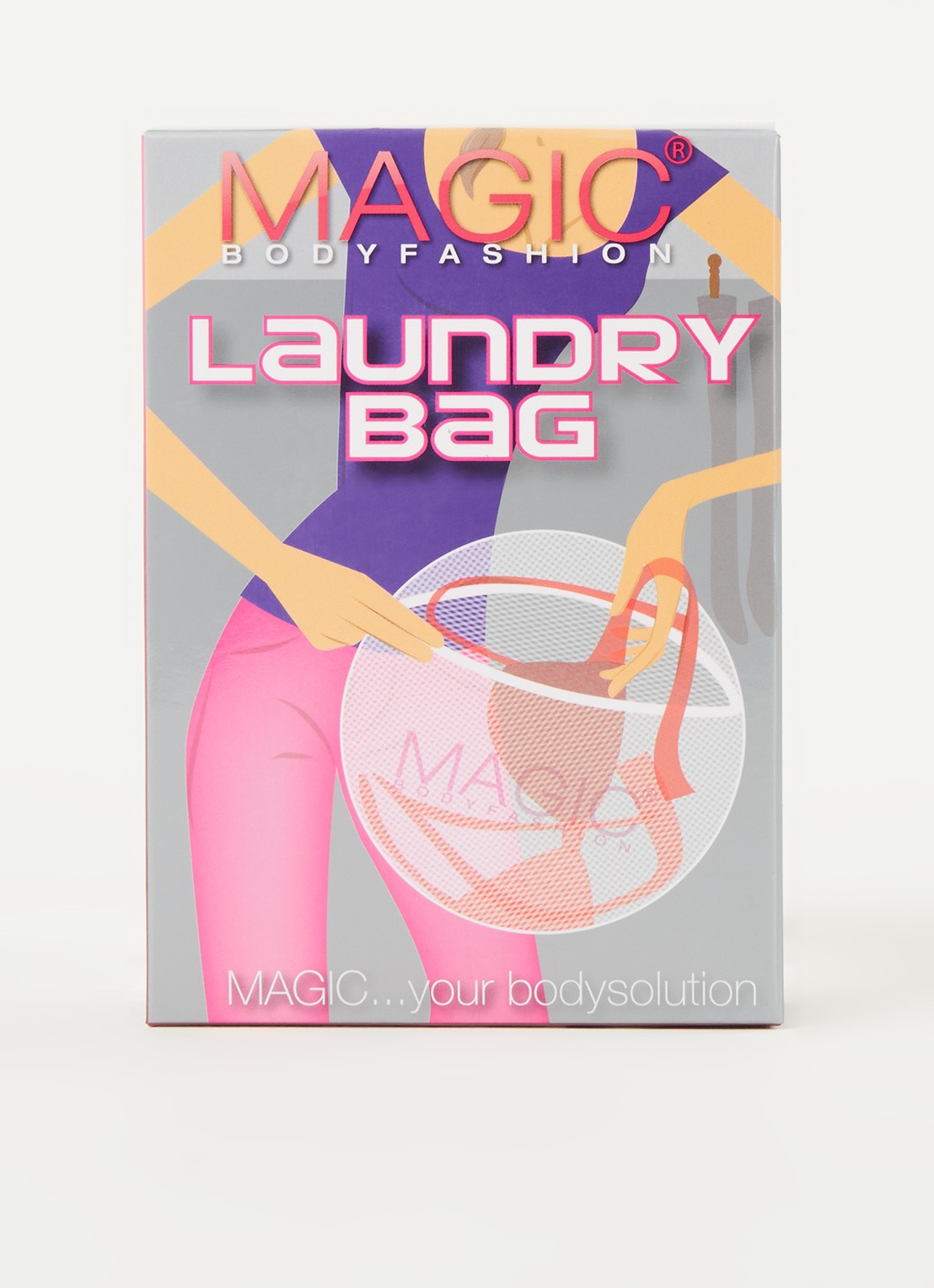 MAGIC Bodyfashion Magic Laundry Bag - voorkant wit
