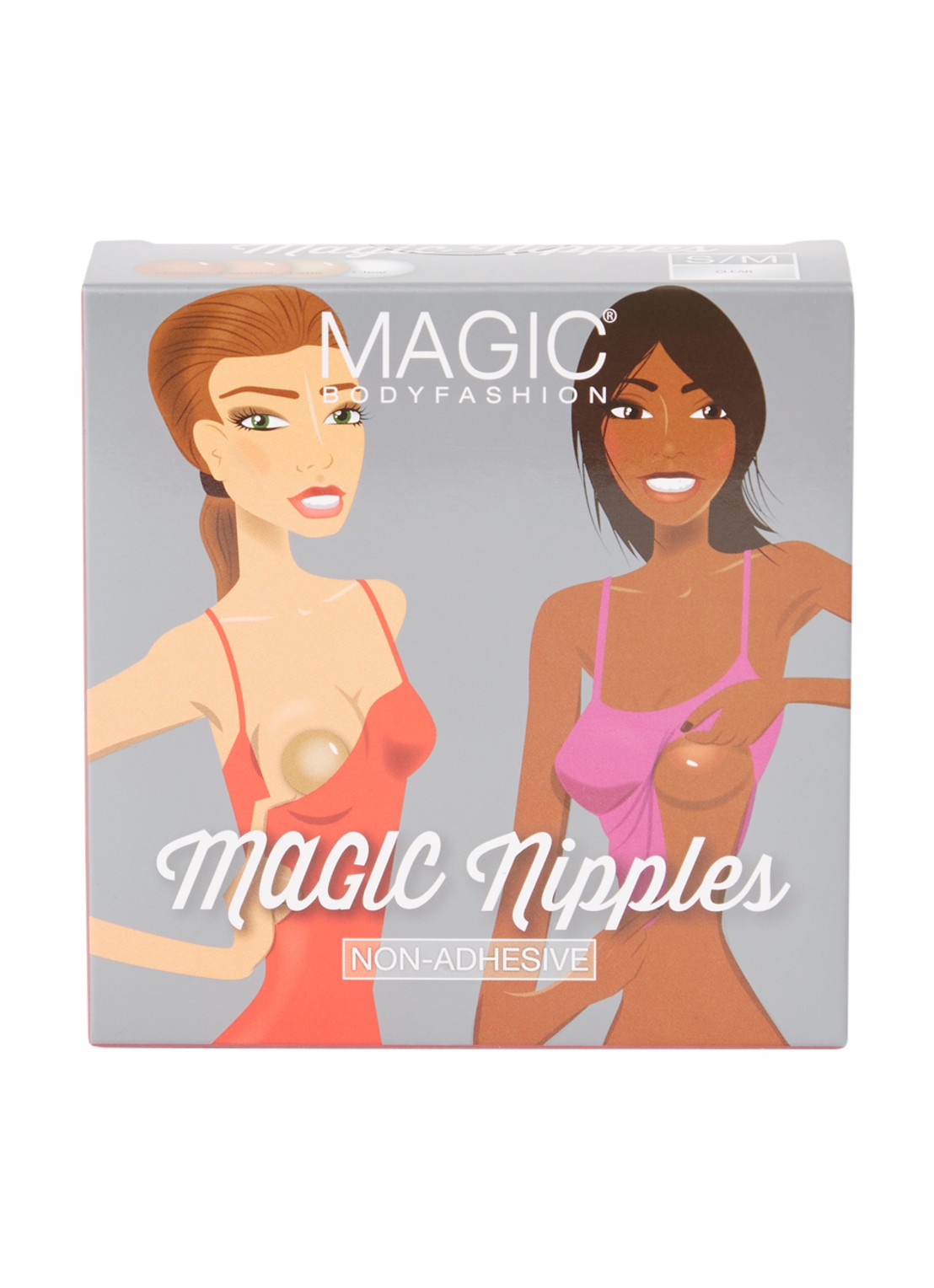 MAGIC Bodyfashion Magic Nipples tepelplakkers - voorkant transparant