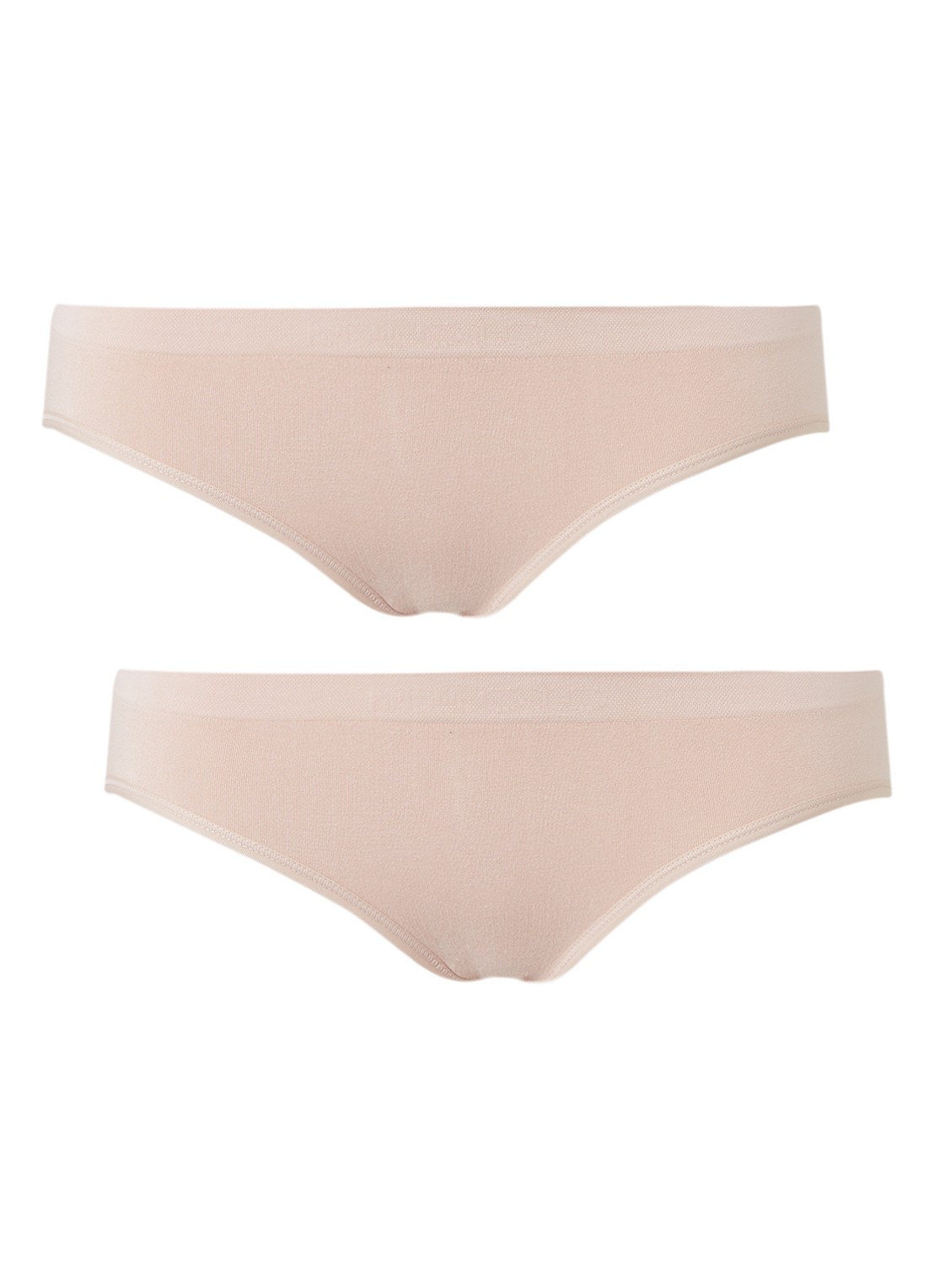 MAGIC Bodyfashion Slip van bamboe in 2-pack - voorkant 3 oudroze