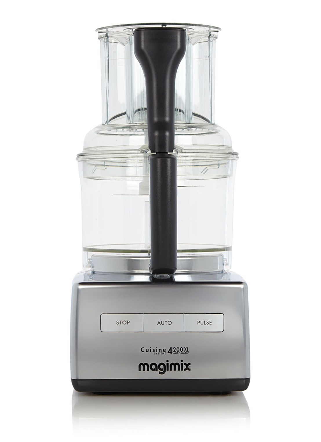 Magimix 4200 XL Premium keukenmachine 3 liter - voorkant 5 chroom