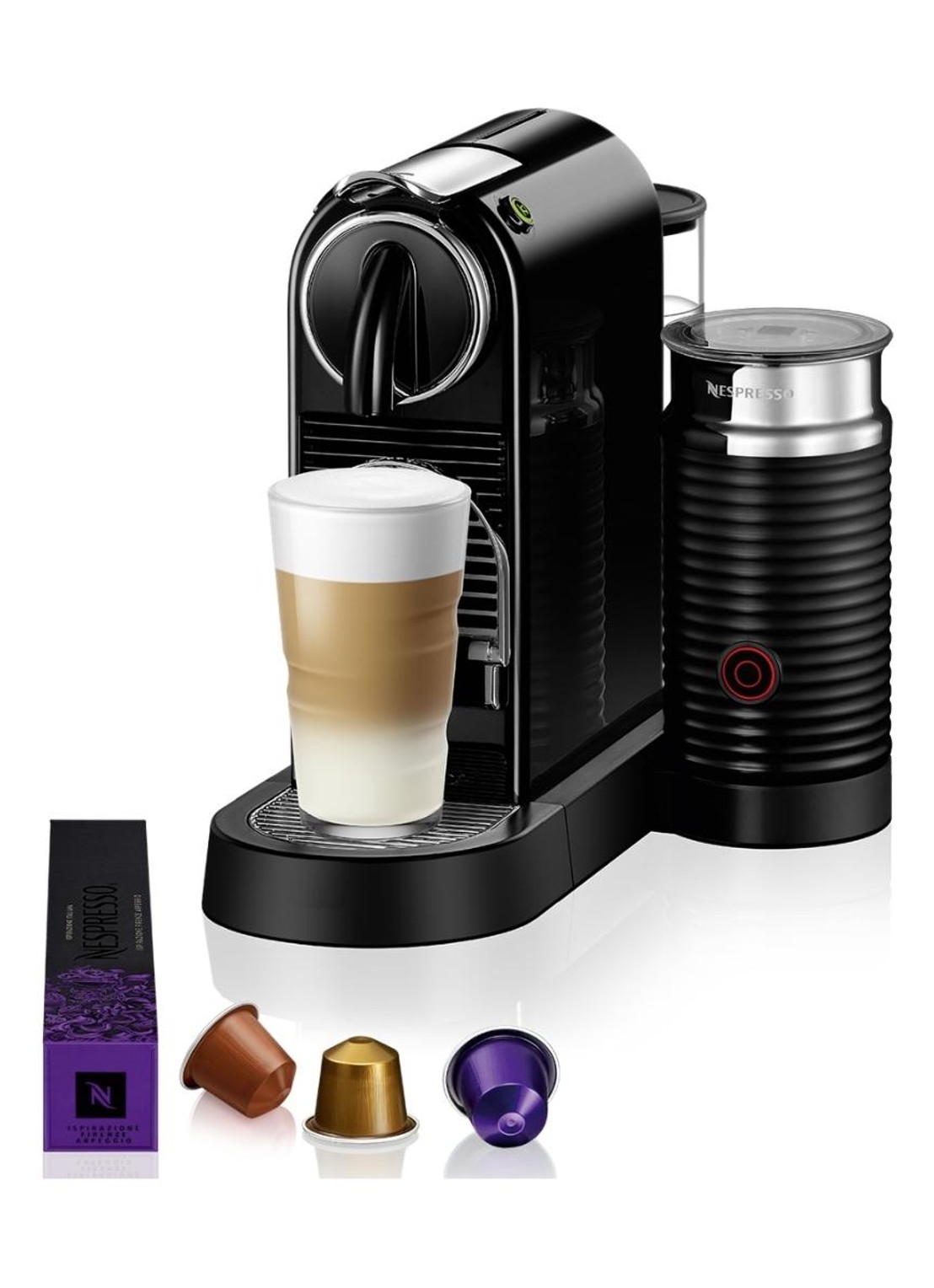 Magimix Citiz & Milk Nespresso machine 11317 - voorkant 6 zwart