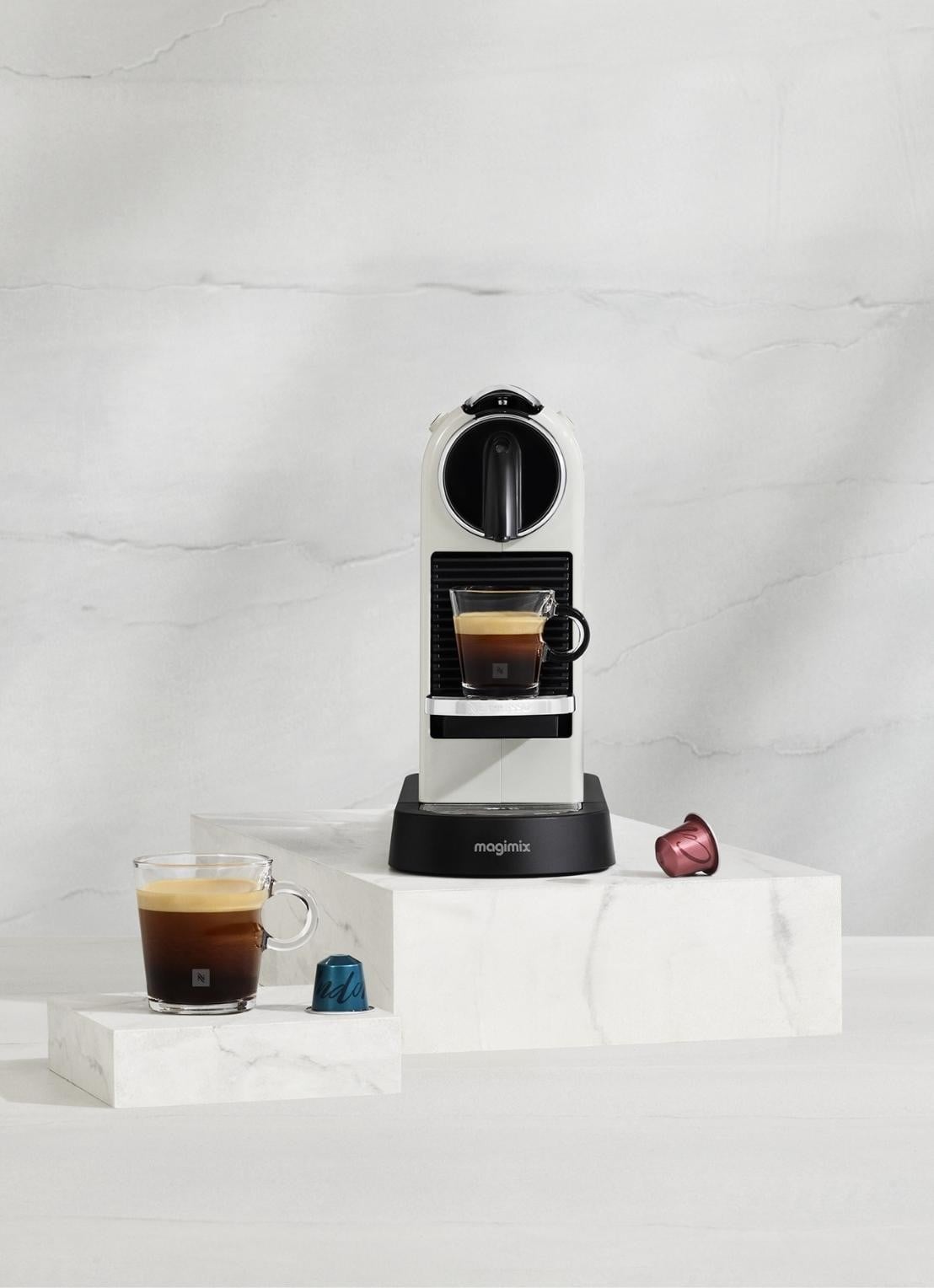 Magimix Citiz Nespresso machine 11314 - voorkant 2 wit