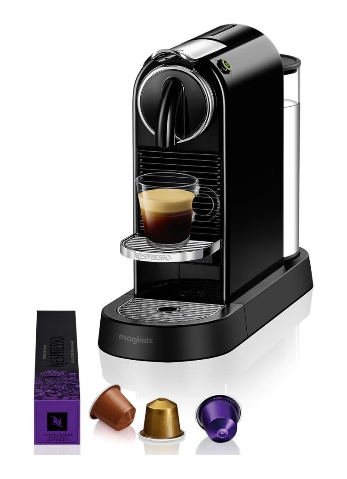 Magimix Citiz Nespresso machine 11315 - voorkant zwart