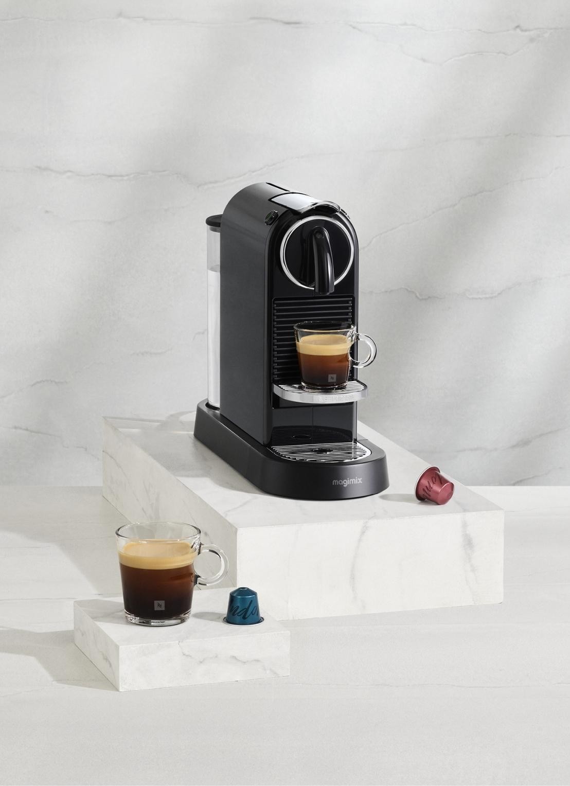 Magimix Citiz Nespresso machine 11315 - voorkant 2 zwart