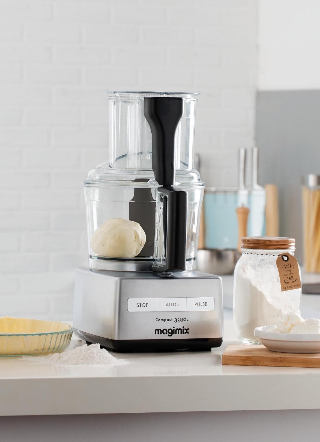 Magimix Compact 3200 XL foodprocessor 2,6 liter - detail 5 zilver