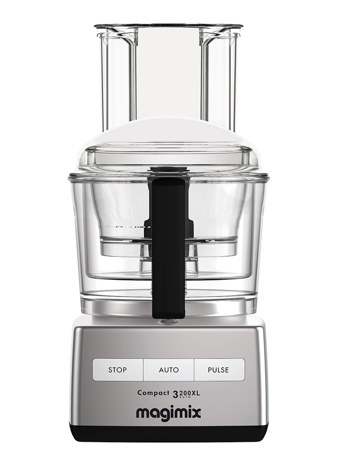 Magimix Compact 3200 XL keukenmachine - voorkant grijs