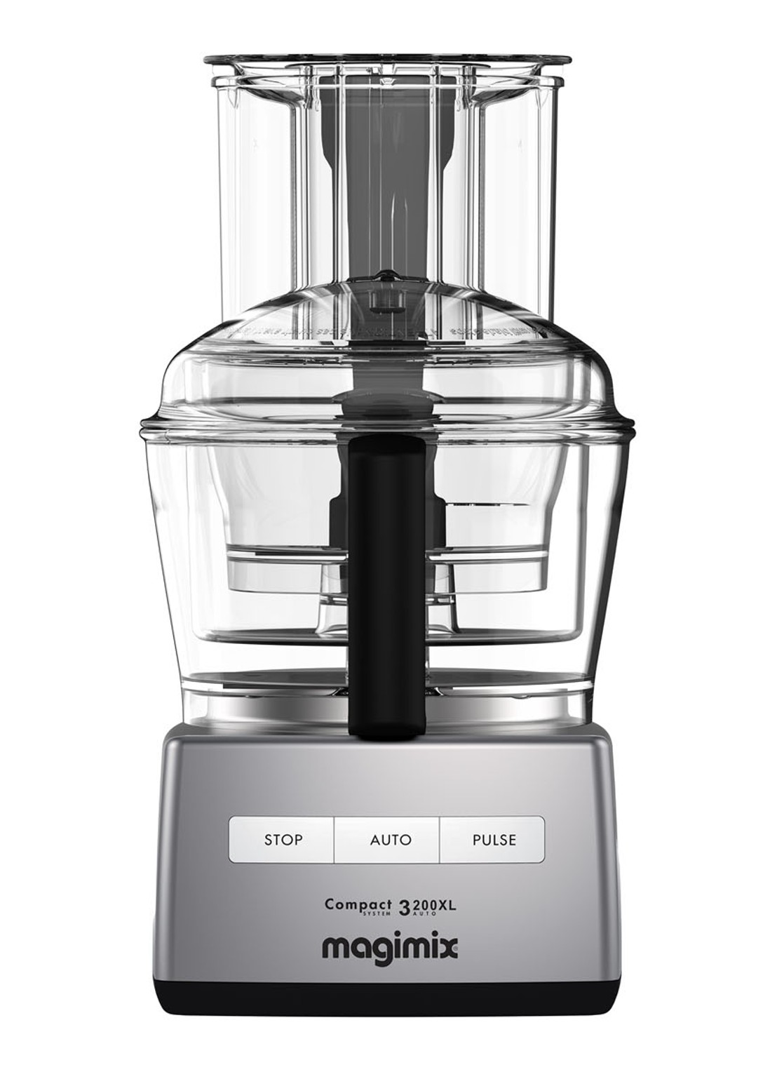 Magimix Compact 3200 XL keukenmachine - voorkant 6 chroom