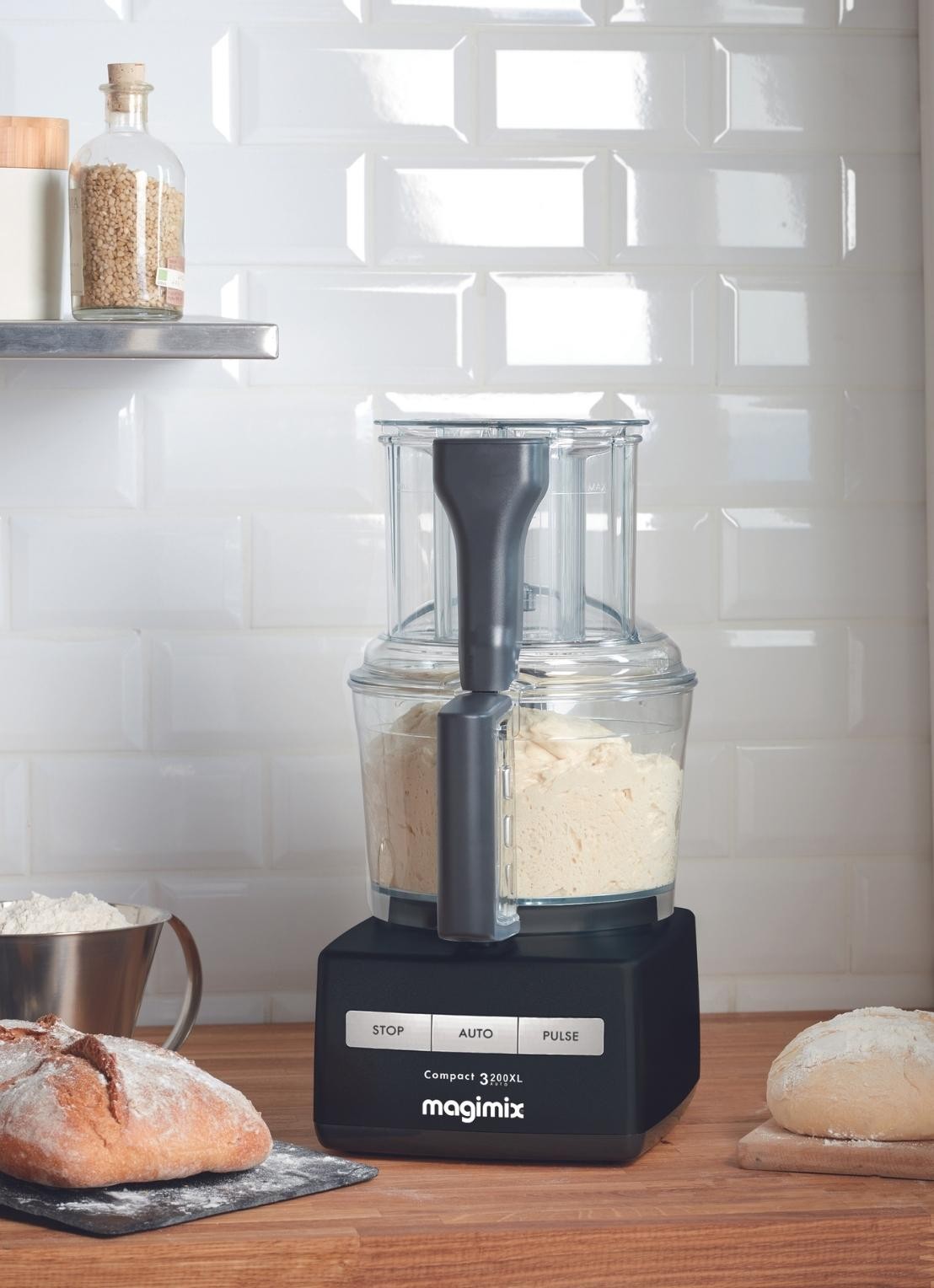 Magimix Compact 3200 XL keukenmachine - detail 5 zwart