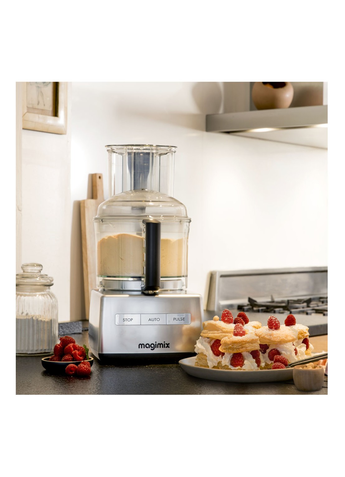 Magimix Cuisine System 5200 XL Premium keukenmachine - voorkant 7 zilver