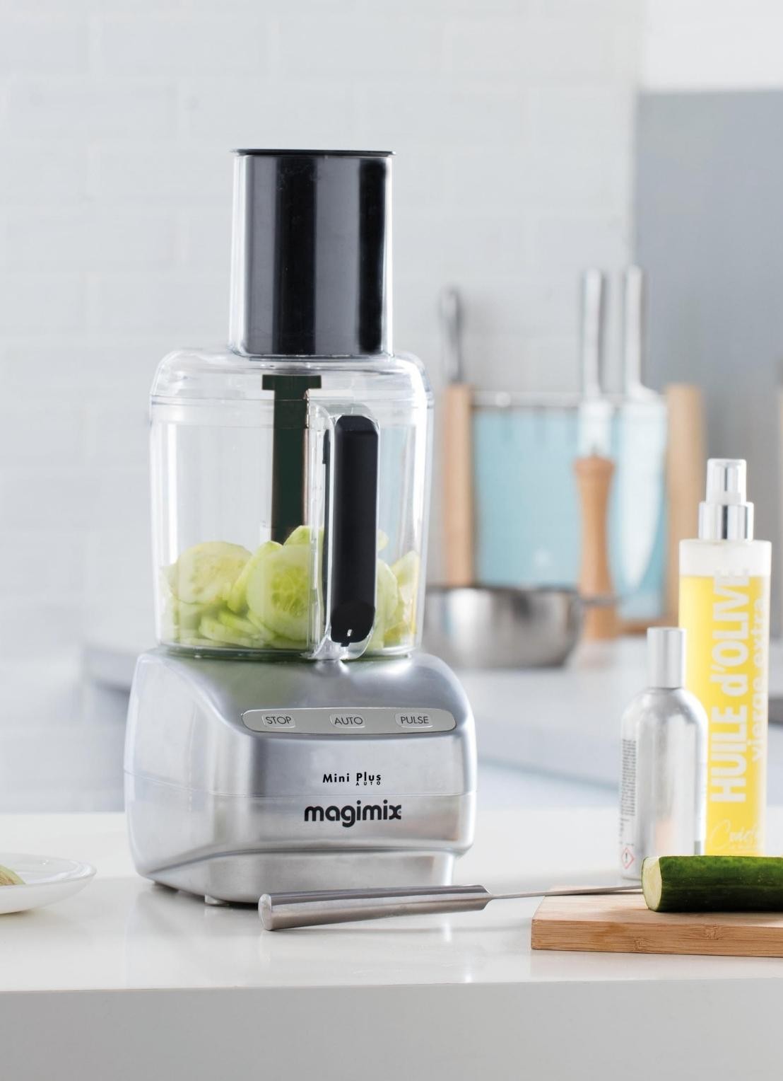 Magimix Mini Plus foodprocessor 1,7 liter - detail 4 zilver