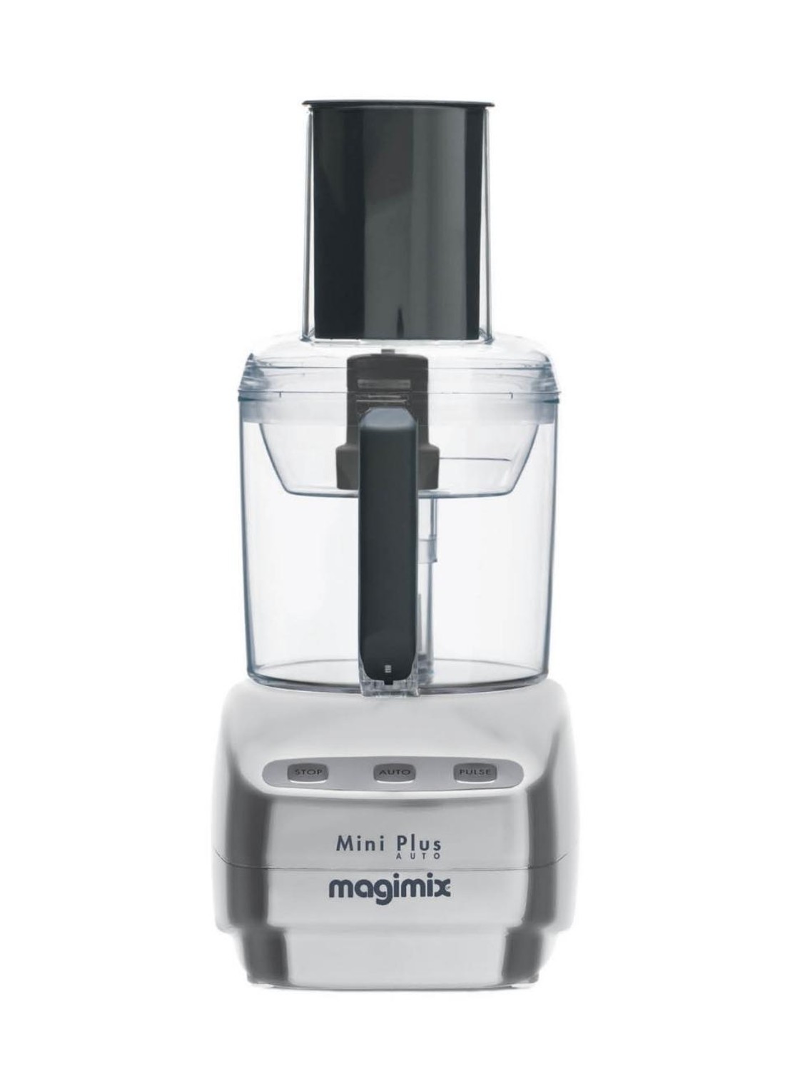 Magimix Mini Plus foodprocessor 1,7 liter - voorkant zilver