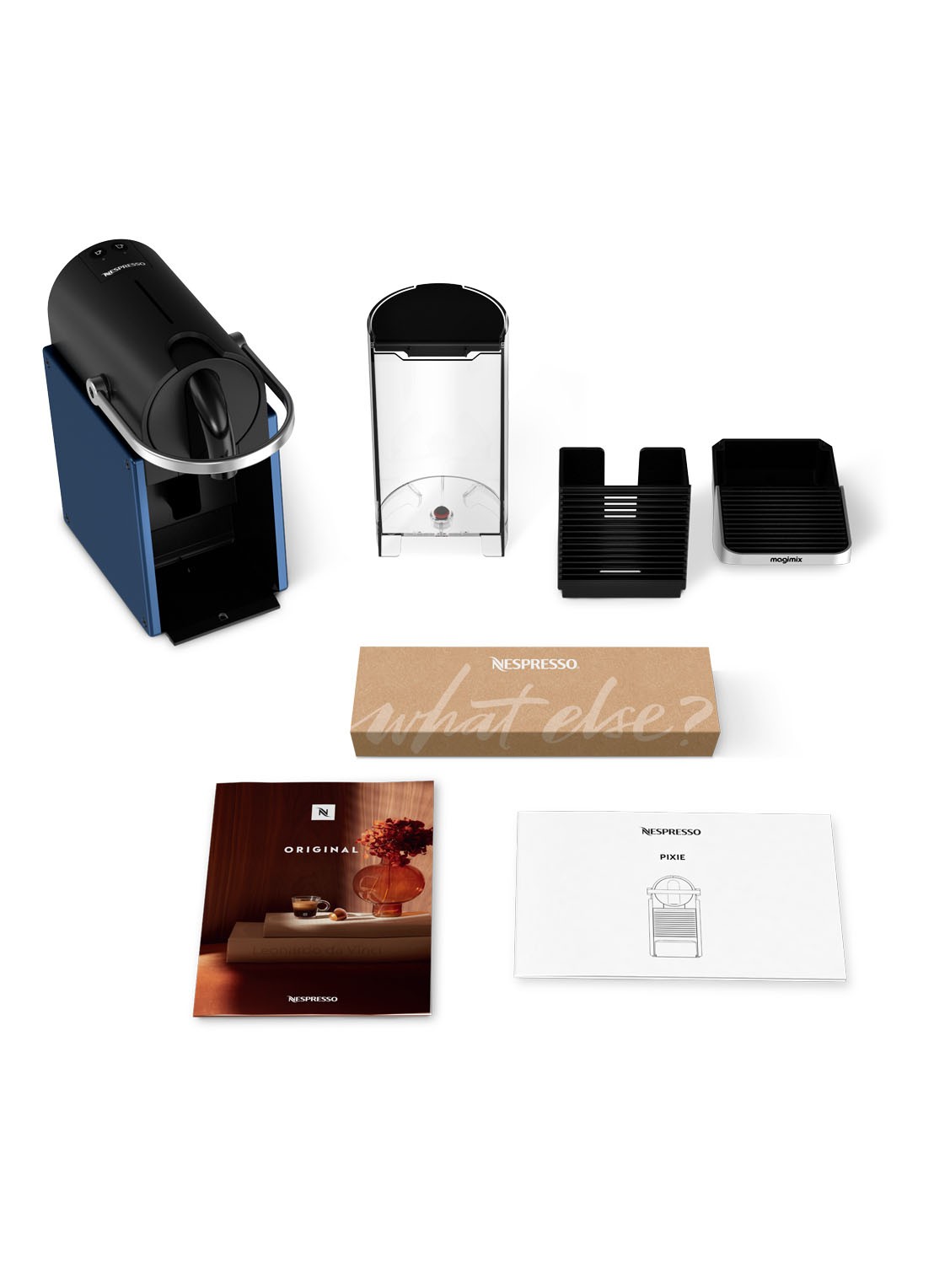 Magimix Pixie Nespresso machine 11328 - detail 4 blauw
