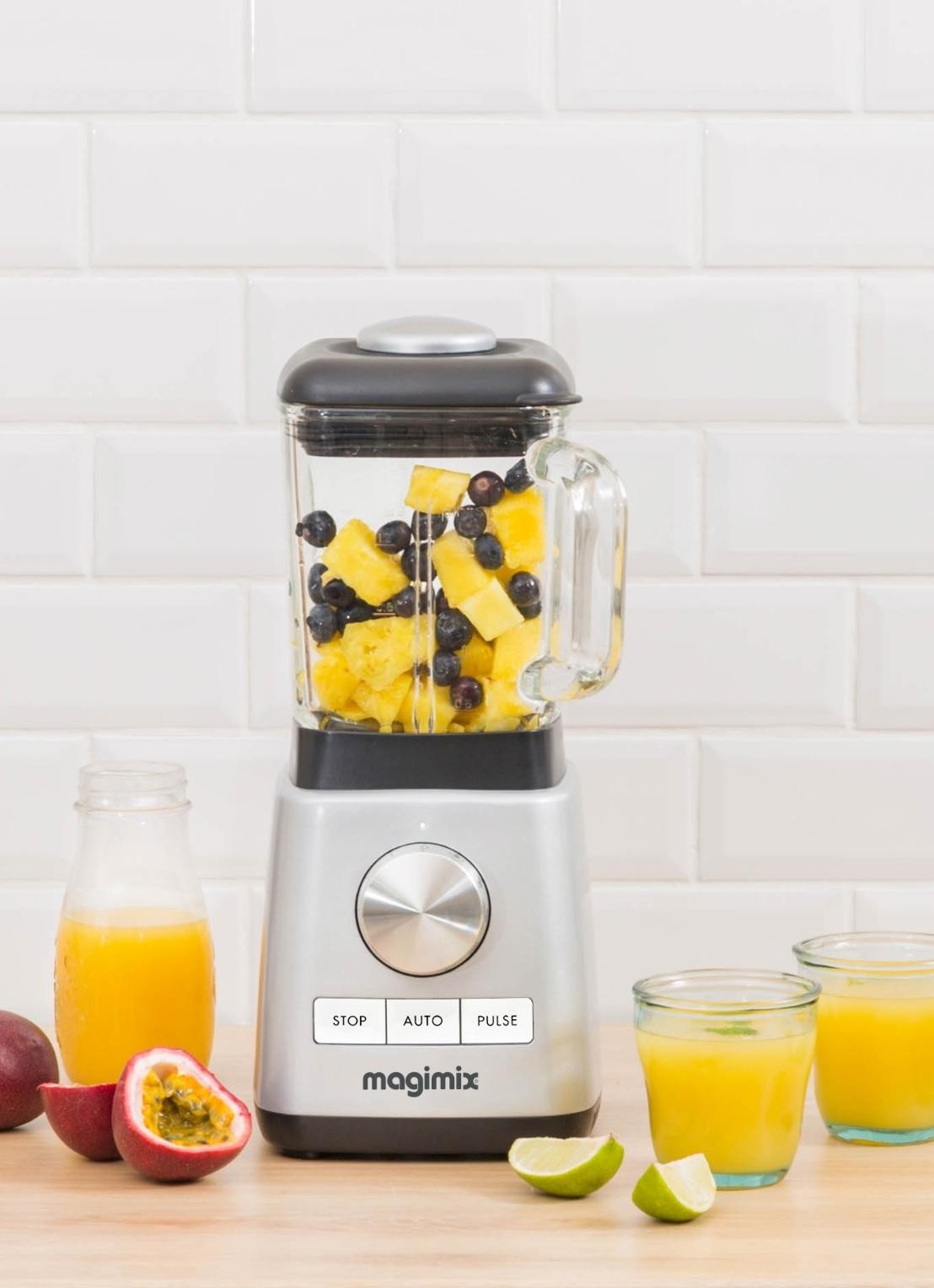 Magimix Power 3 blender 1,2 liter - detail 5 zilver