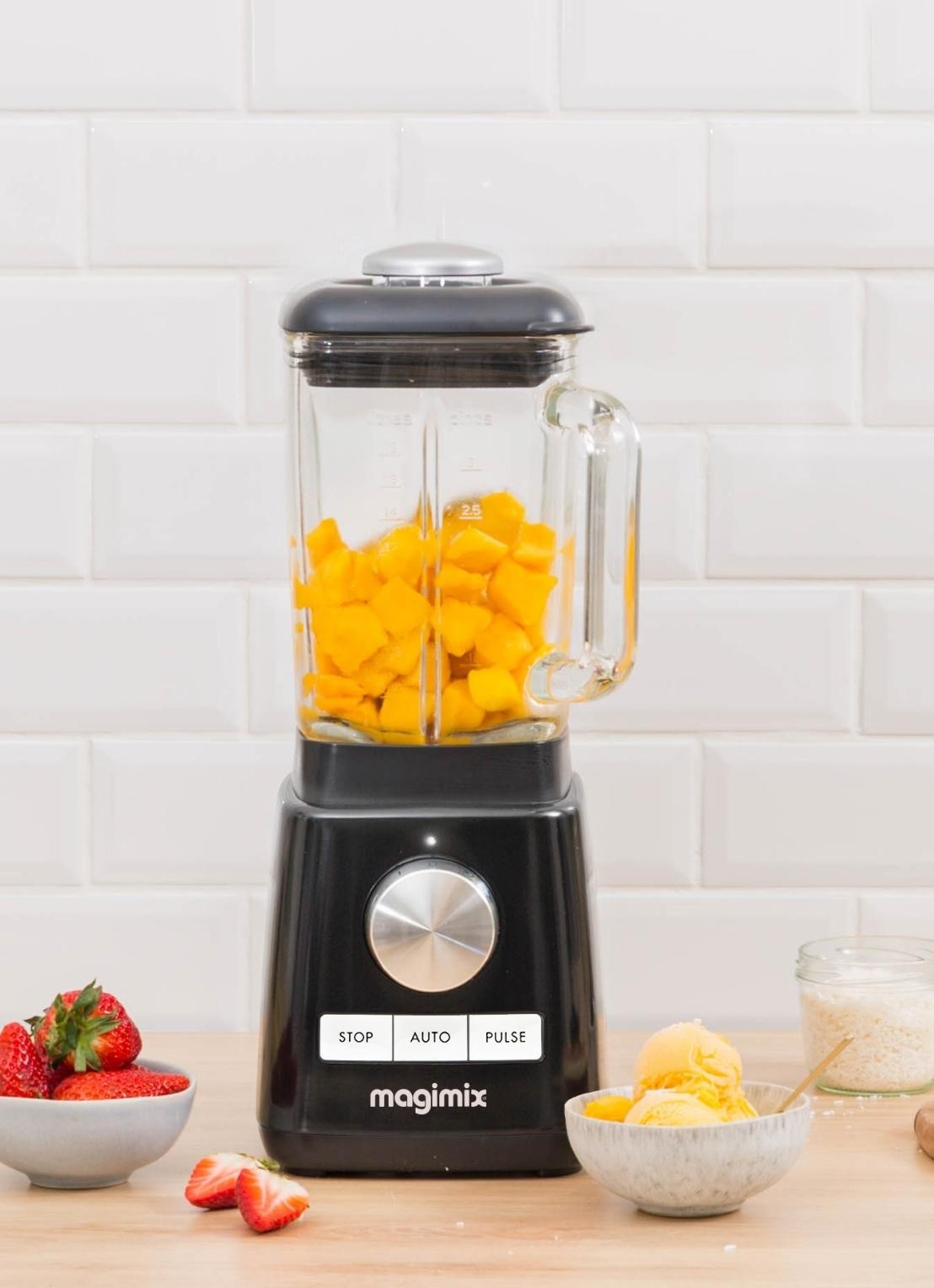 Magimix Power 4 blender 1,8 liter - detail 3 zwart