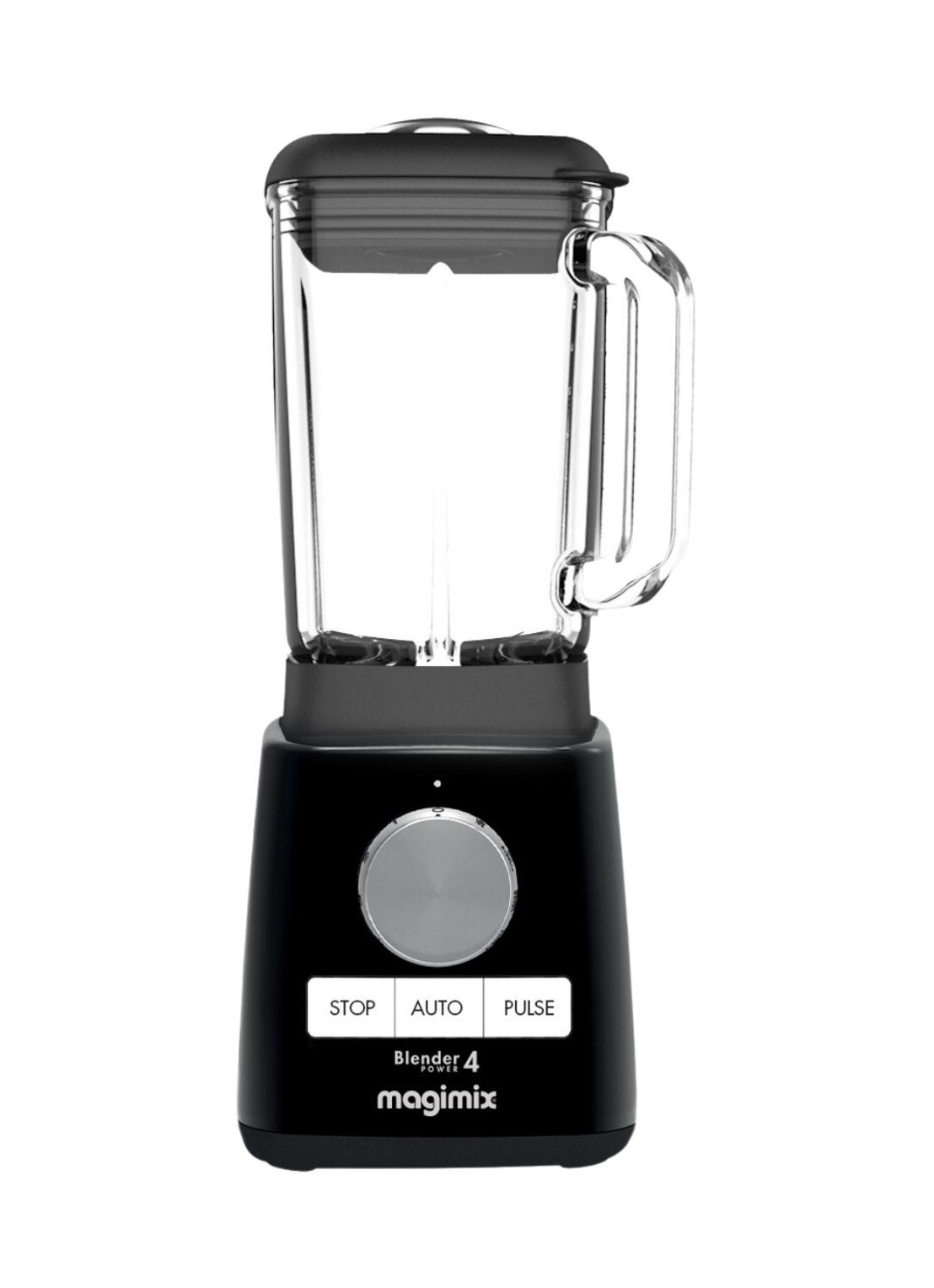 Magimix Power 4 blender 1,8 liter - voorkant zwart