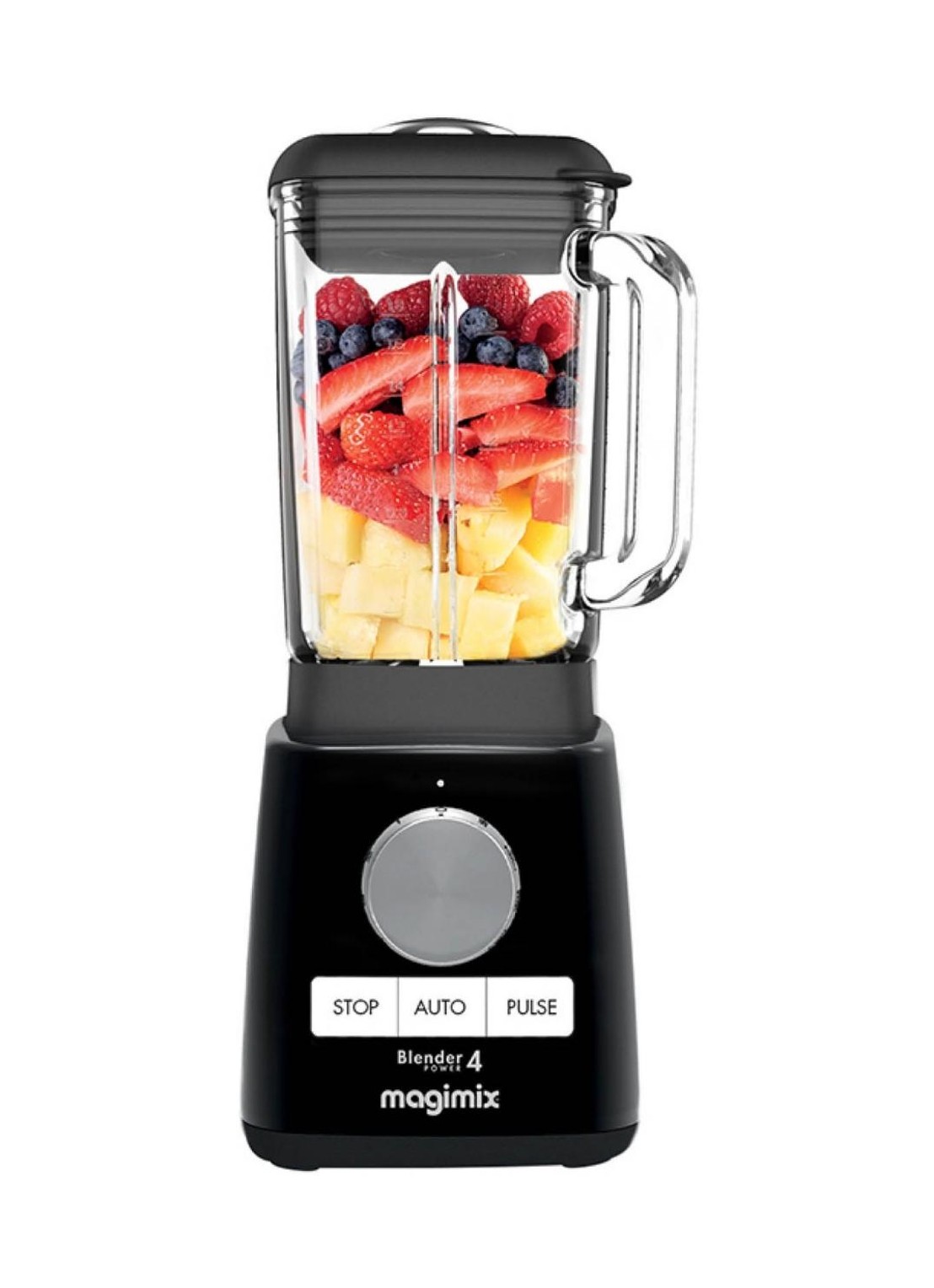 Magimix Power 4 blender 1,8 liter - voorkant 2 zwart