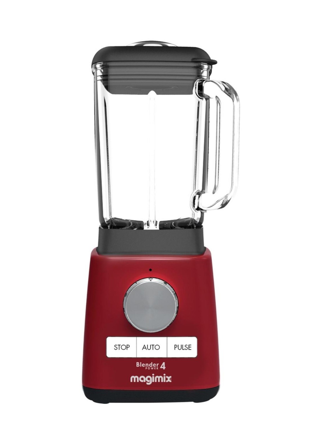 Magimix Power 4 blender 1,8 liter - voorkant steenrood