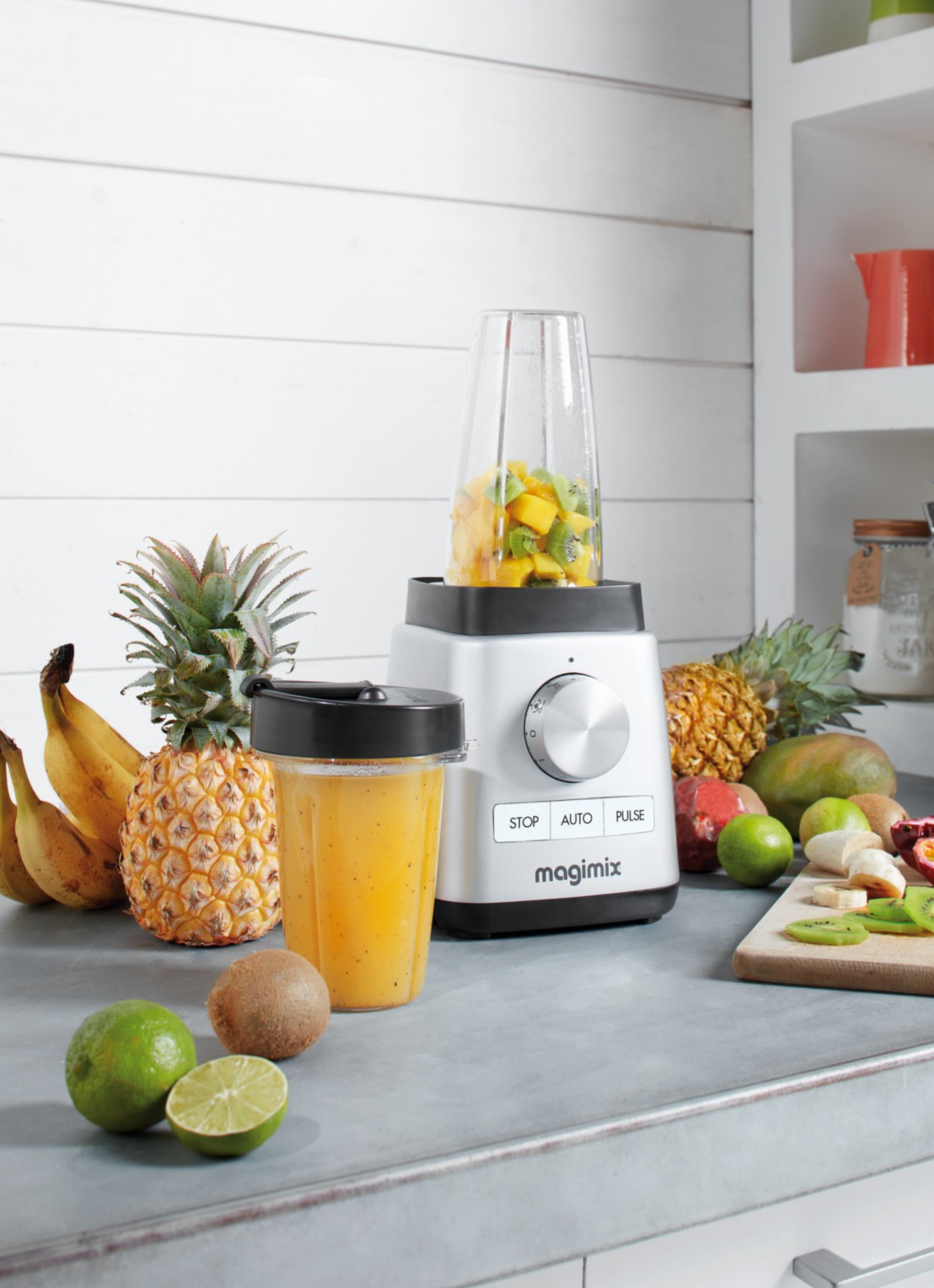 Magimix Power 4 blender 1,8 liter  - detail 6 zilver