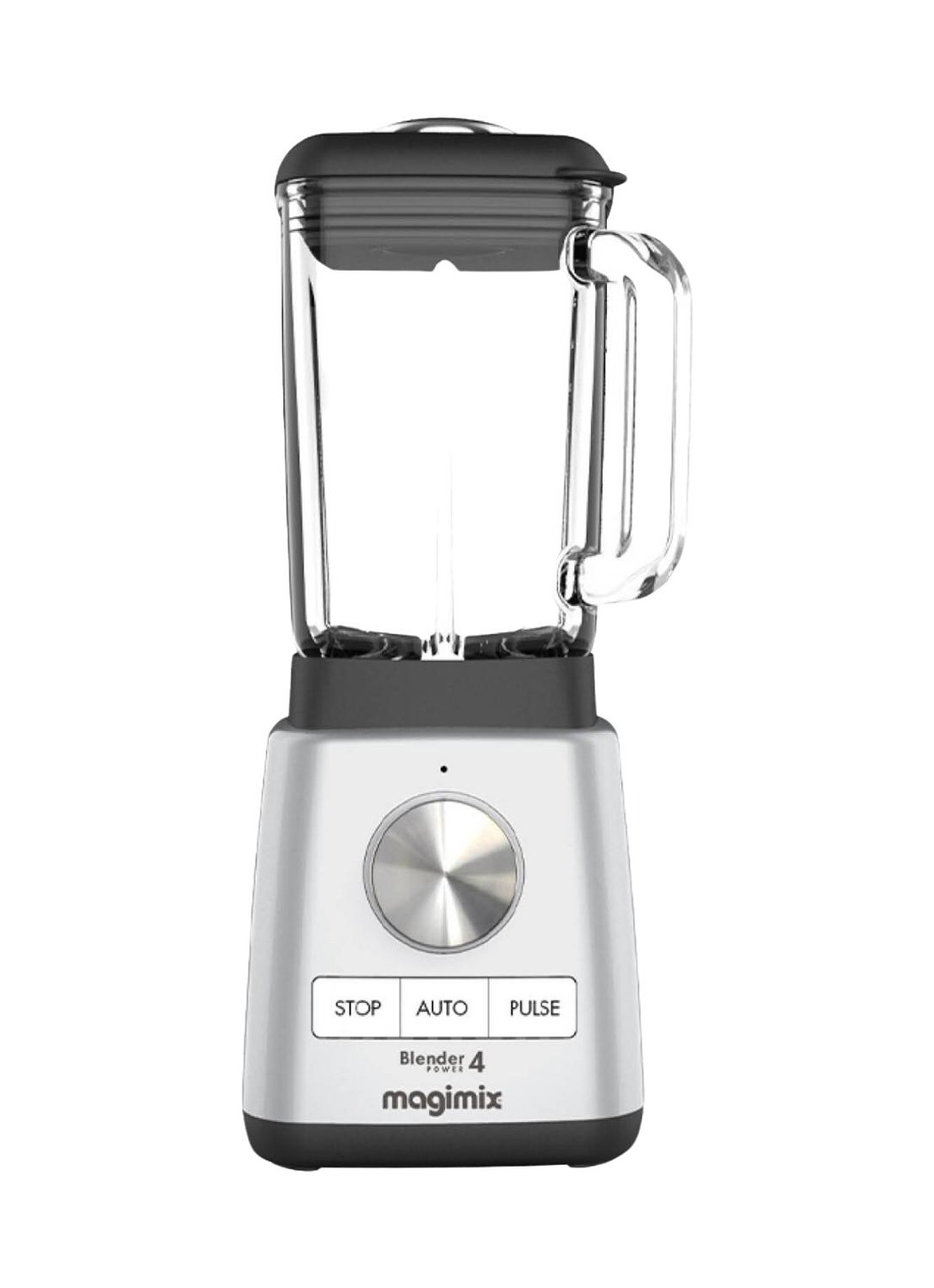 Magimix Power 4 blender 1,8 liter  - voorkant zilver