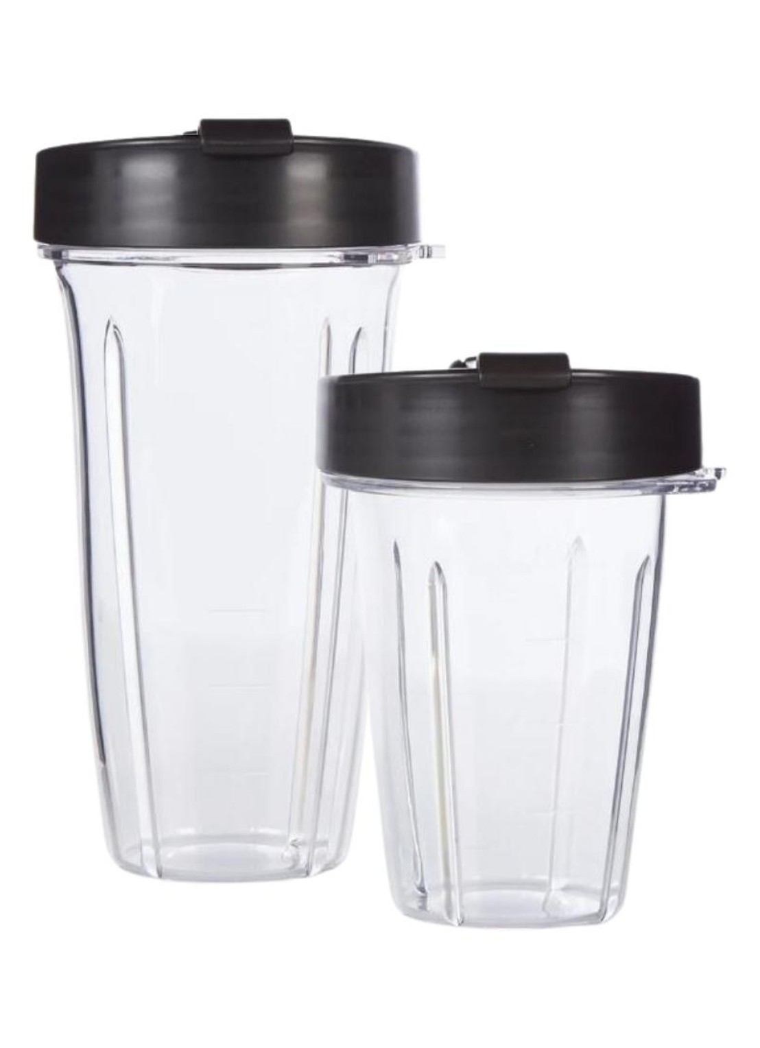 Magimix Power Blend drinkbeker set van twee - voorkant transparant