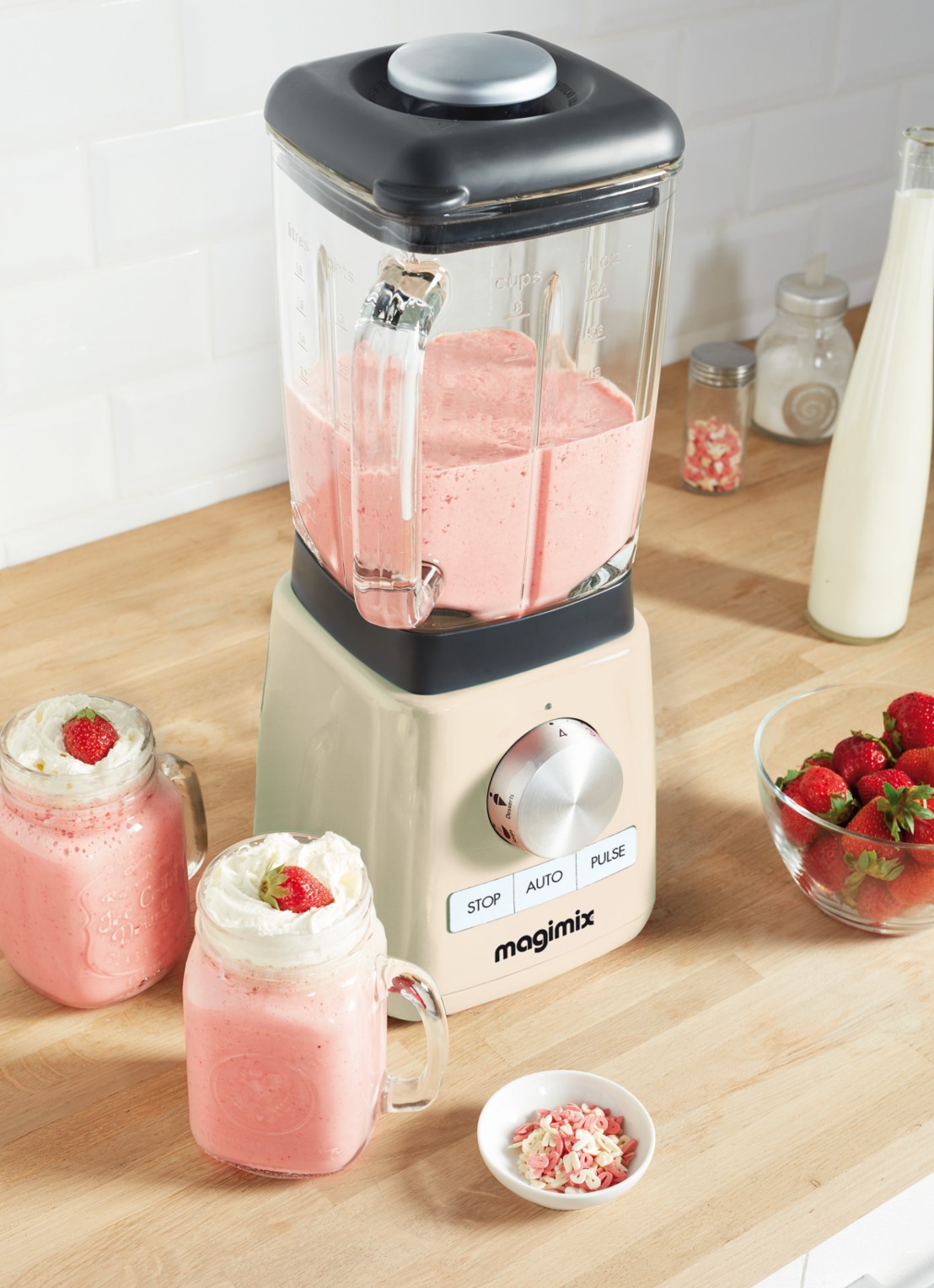 Magimix Power blender 1,8 liter - detail 6 creme