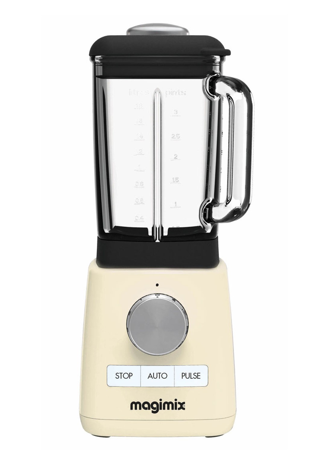 Magimix Power blender 1,8 liter - voorkant creme