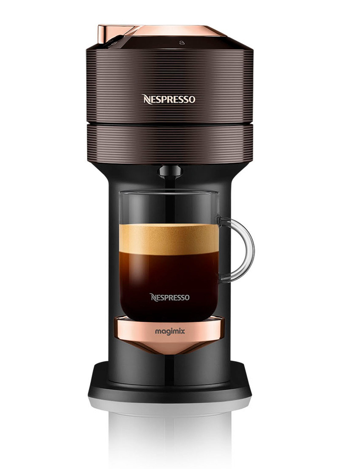 Magimix Vertuo Next Premium Nespresso machine 11708 - voorkant 6 donkerbruin