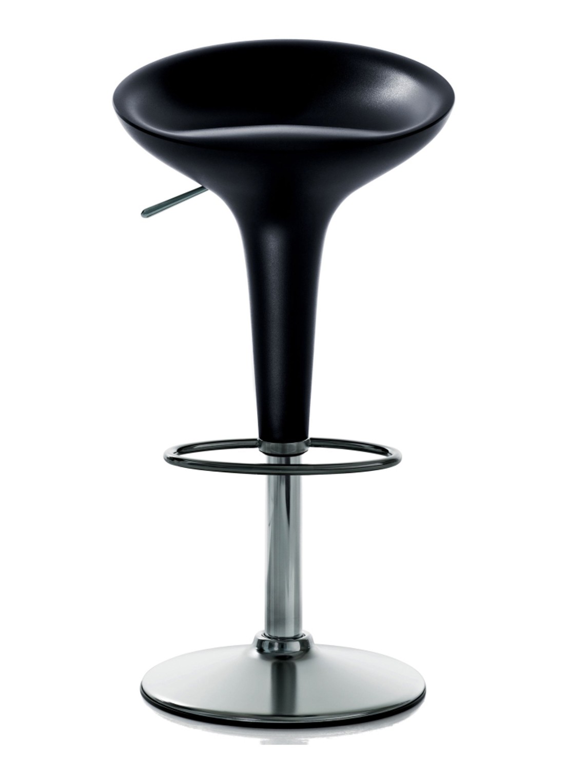 Magis Bombo Stool barkruk  - voorkant zwart