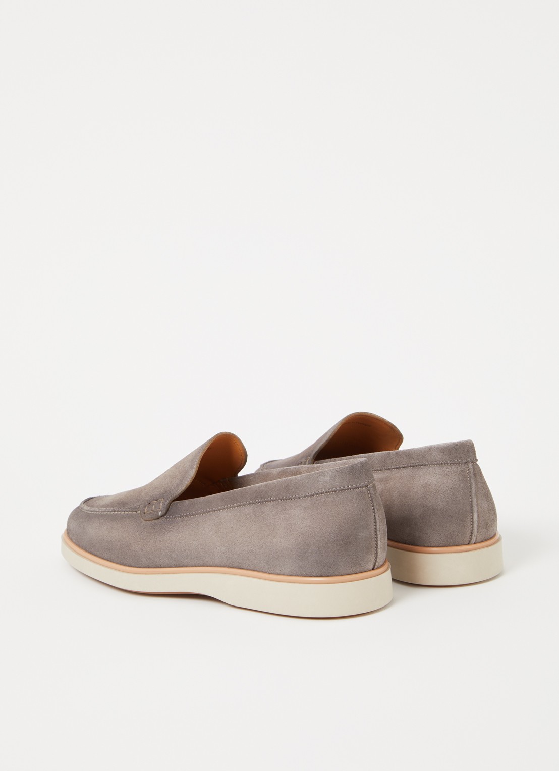 Magnanni Apolo loafer van kalfssuède - achterkant 7 grijs
