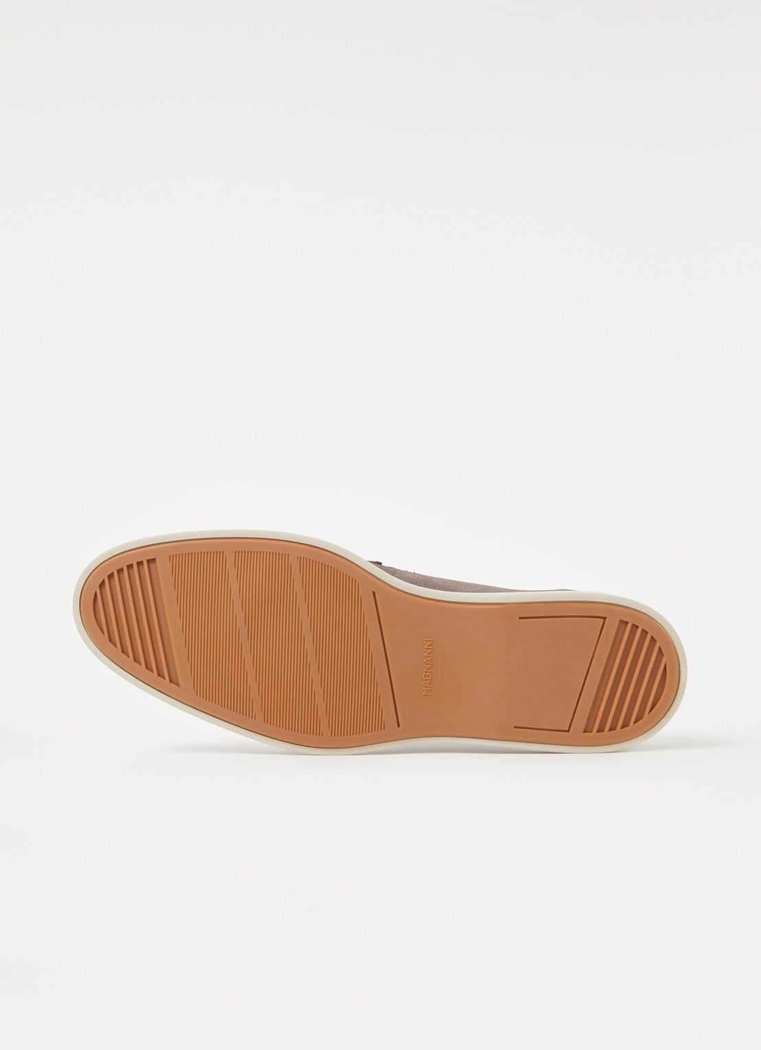 Magnanni Apolo loafer van kalfssuède - detail 5 grijs
