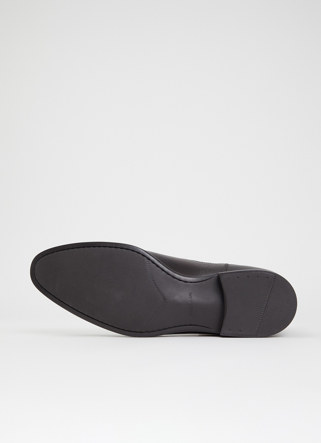 Magnanni Chelsea boot van leer - detail 3 kastanjebruin