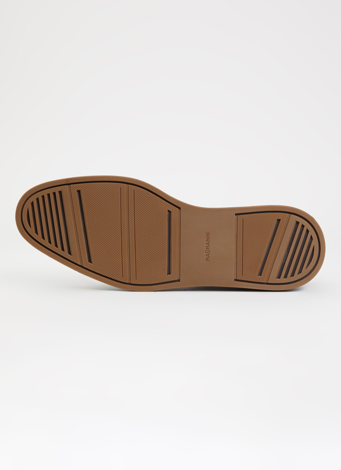 Magnanni Chelseaboot van suède - detail 3 donkerbruin
