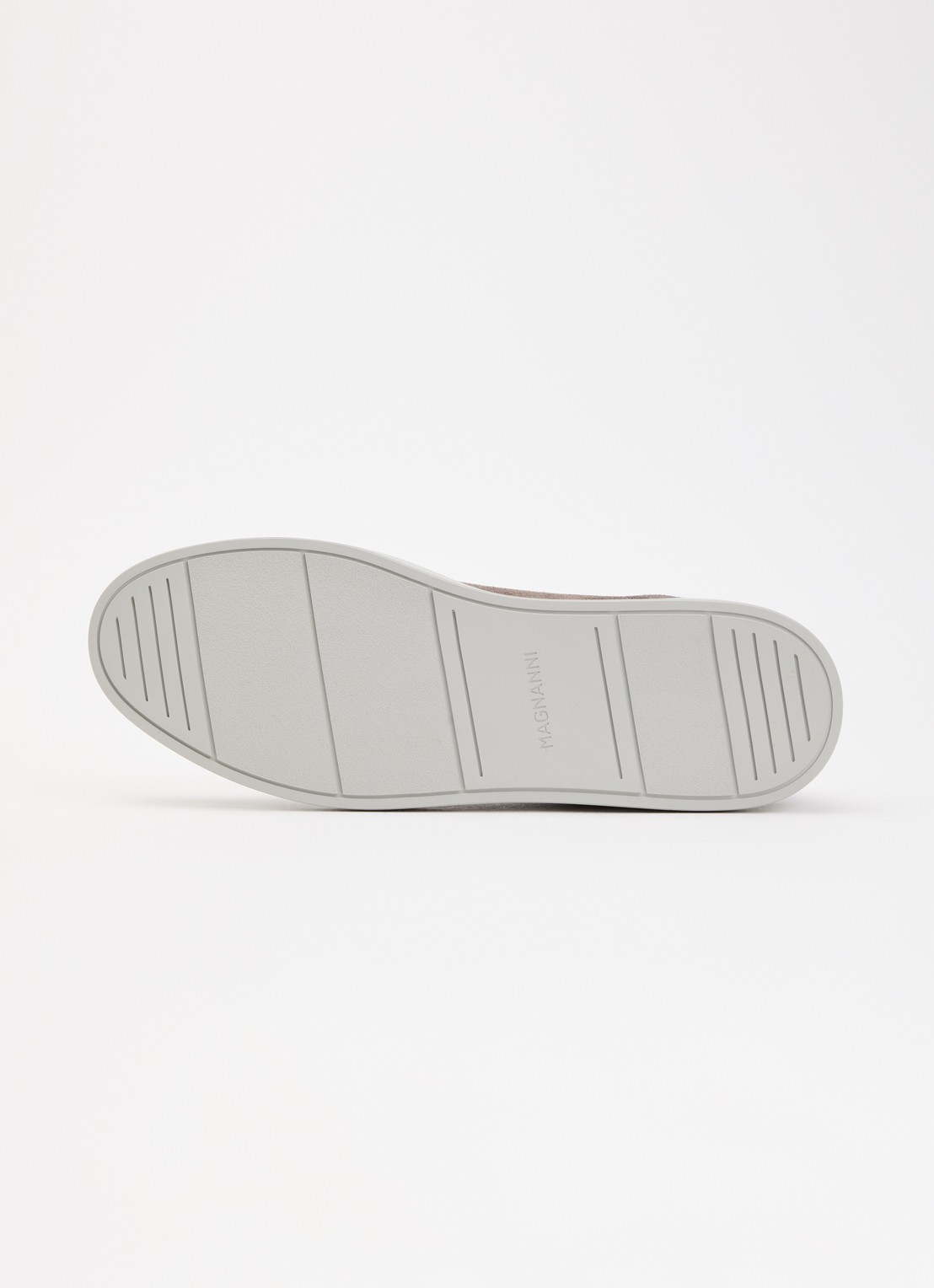 Magnanni Cosmo Slip sneaker van suède - detail 4 donkergrijs