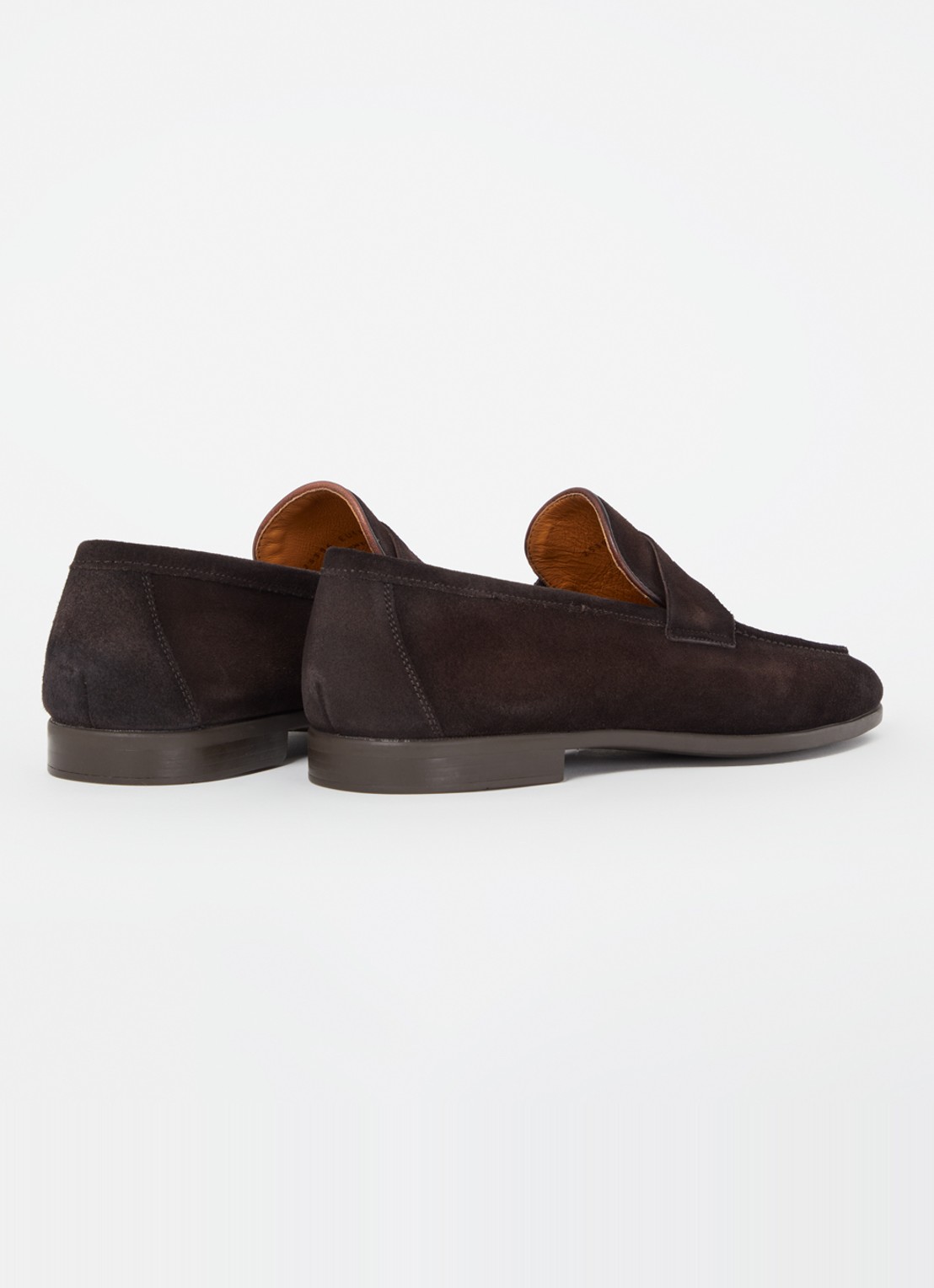 Magnanni Diezma loafer van suède - detail 3 donkerbruin