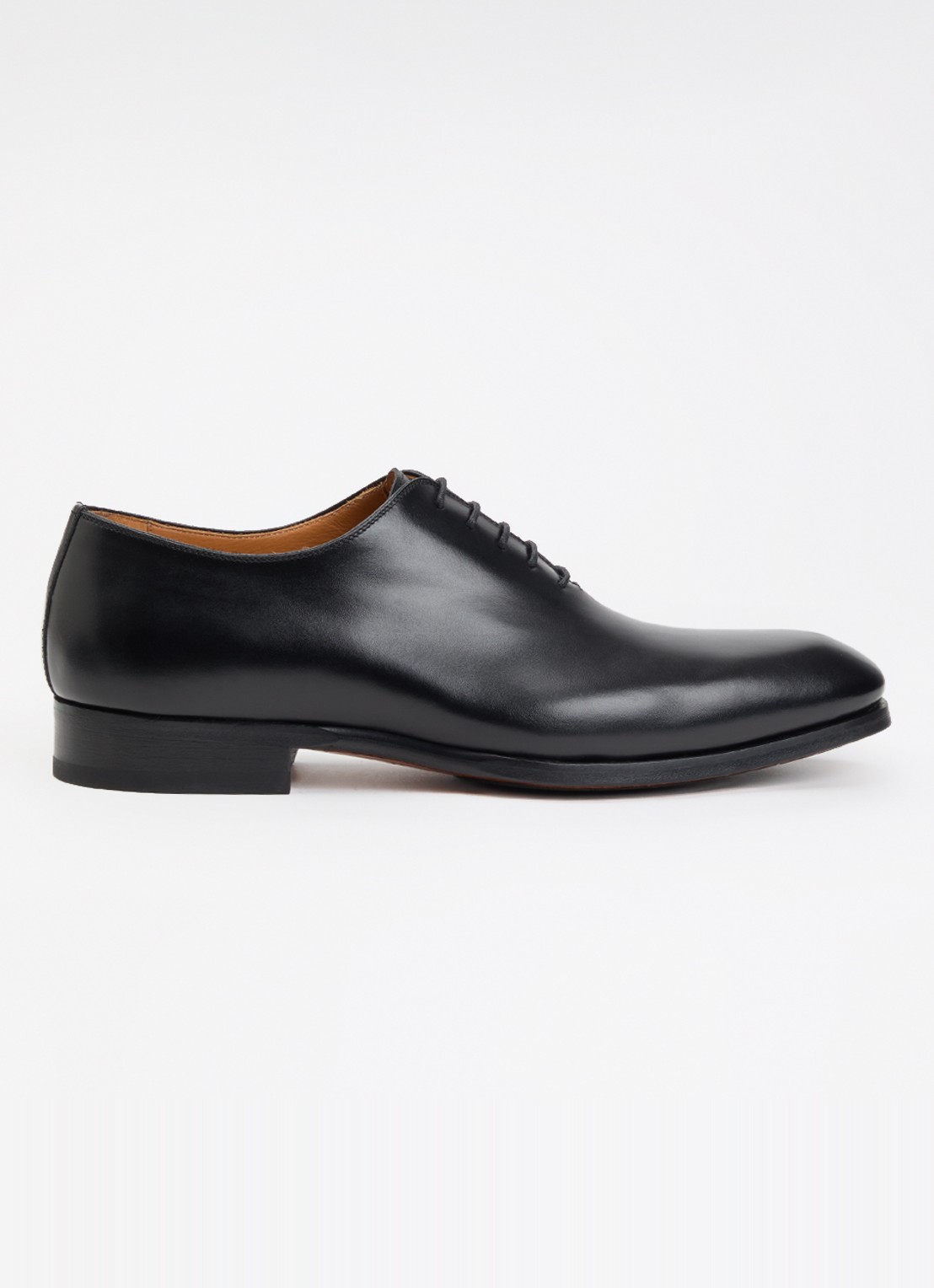 Magnanni Fleur II veterschoen van kalfsleer - voorkant 2 zwart