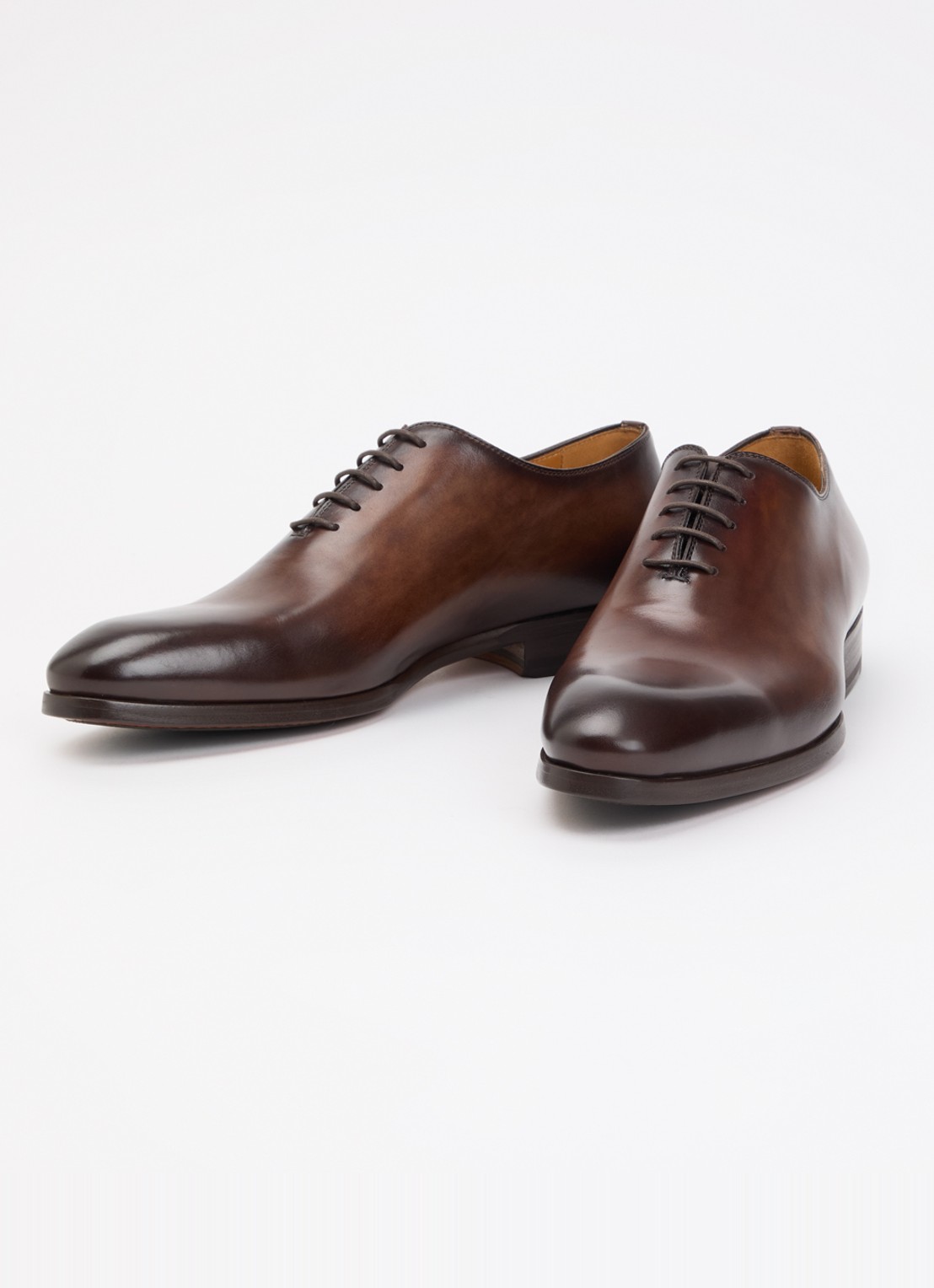 Magnanni Fleur II veterschoen van leer - detail 3 donkerbruin