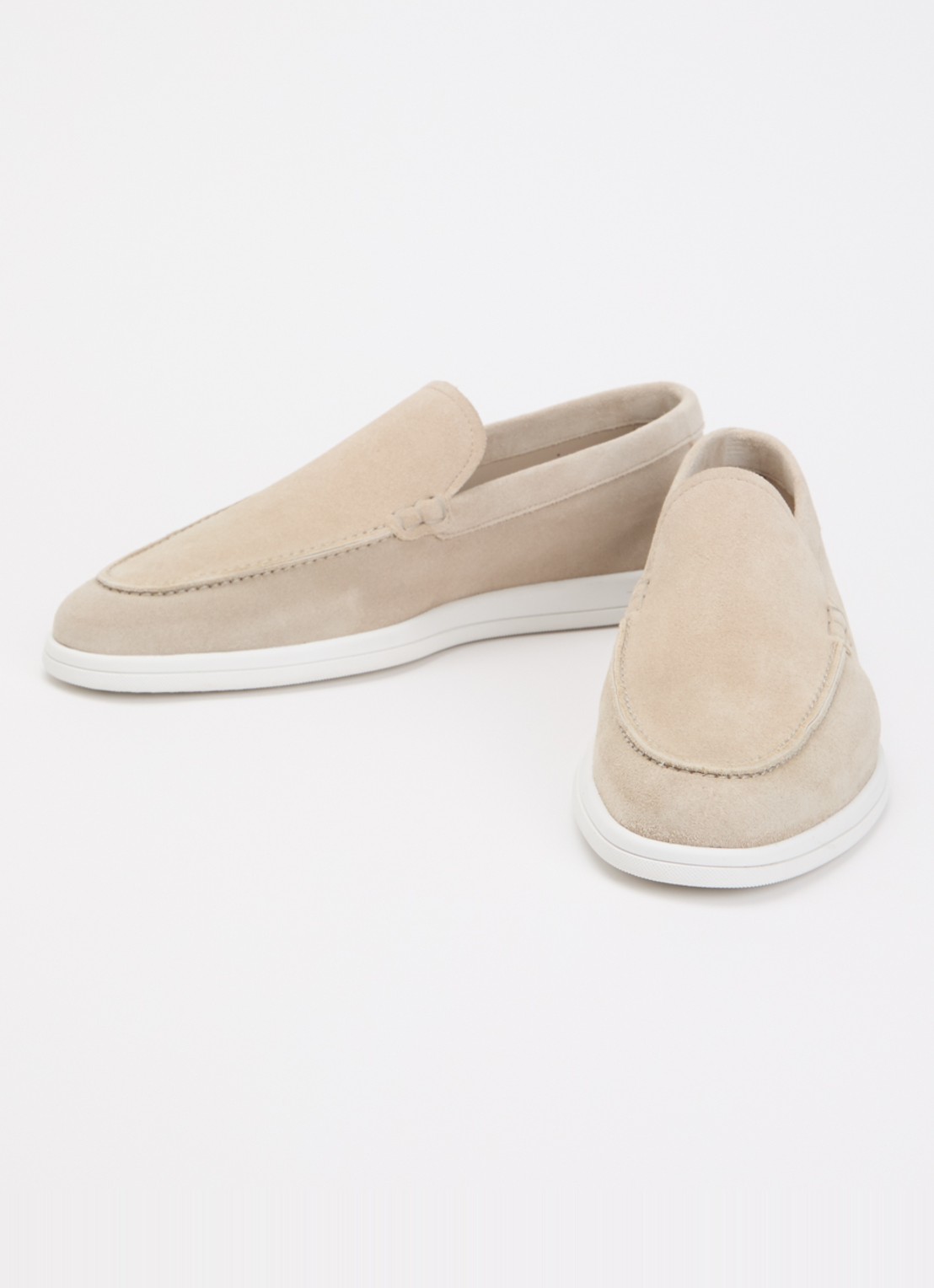 Magnanni Loafer van suède - detail 2 beige
