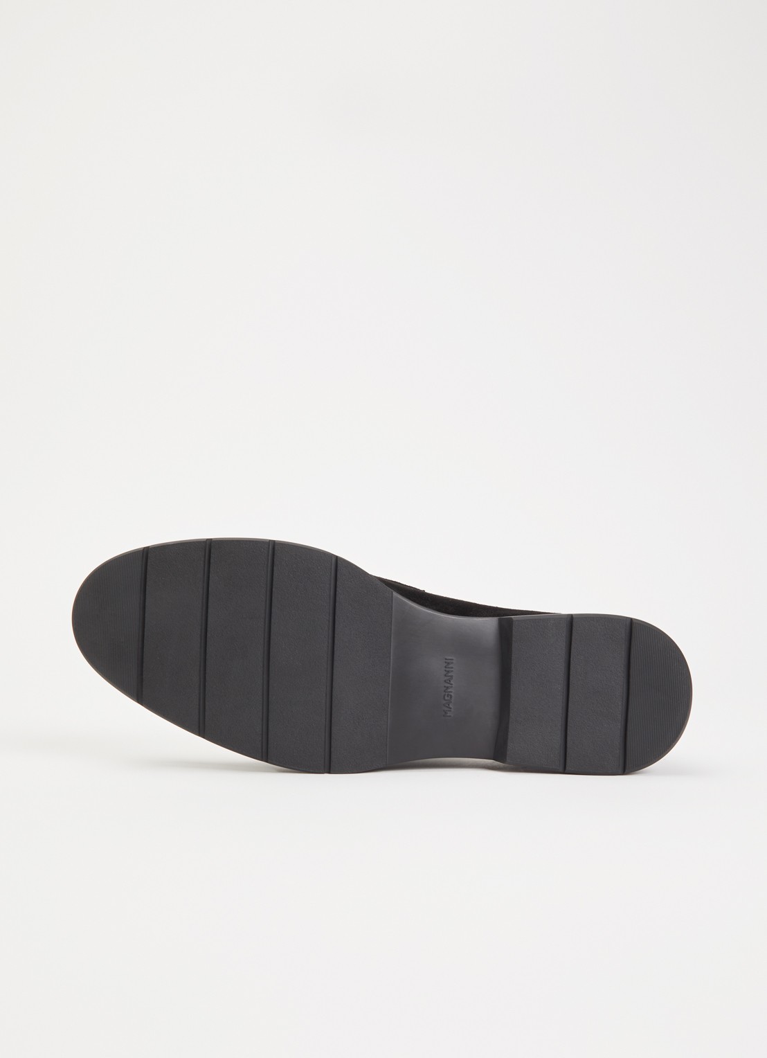 Magnanni Loafer van suède - detail 5 zwart