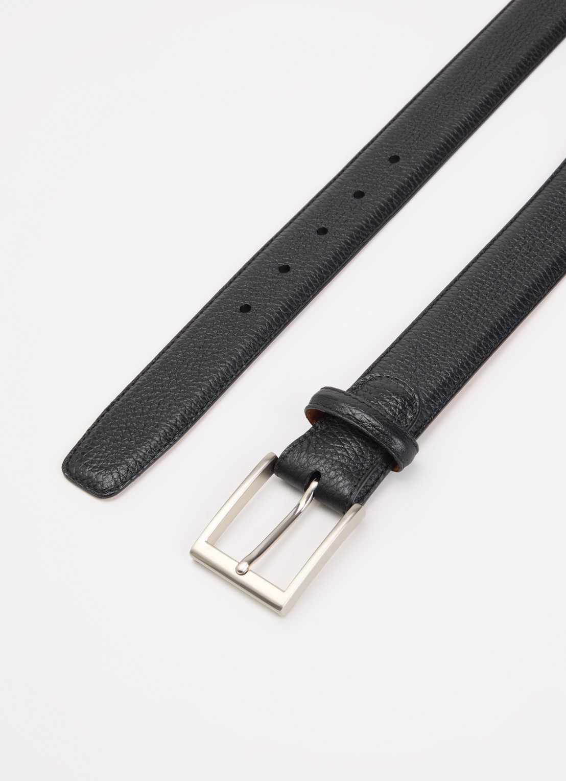 Magnanni Rugo Wind riem van leer - detail zwart