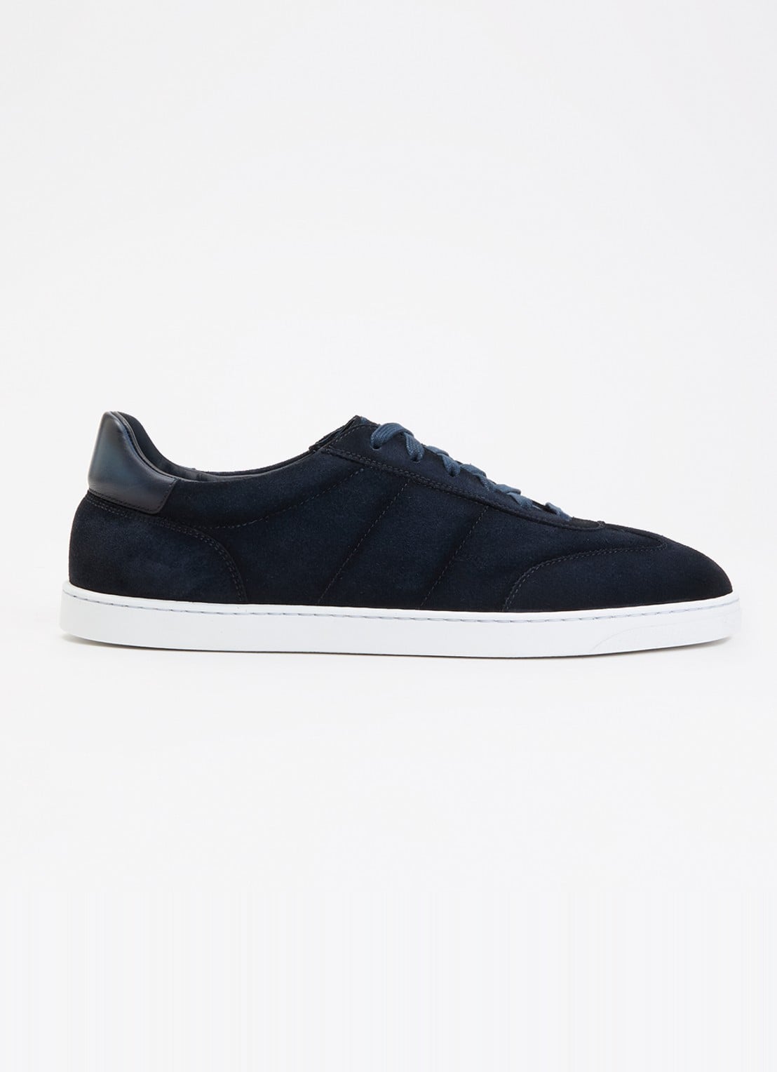Magnanni Sneaker van suède  - voorkant 6 indigo